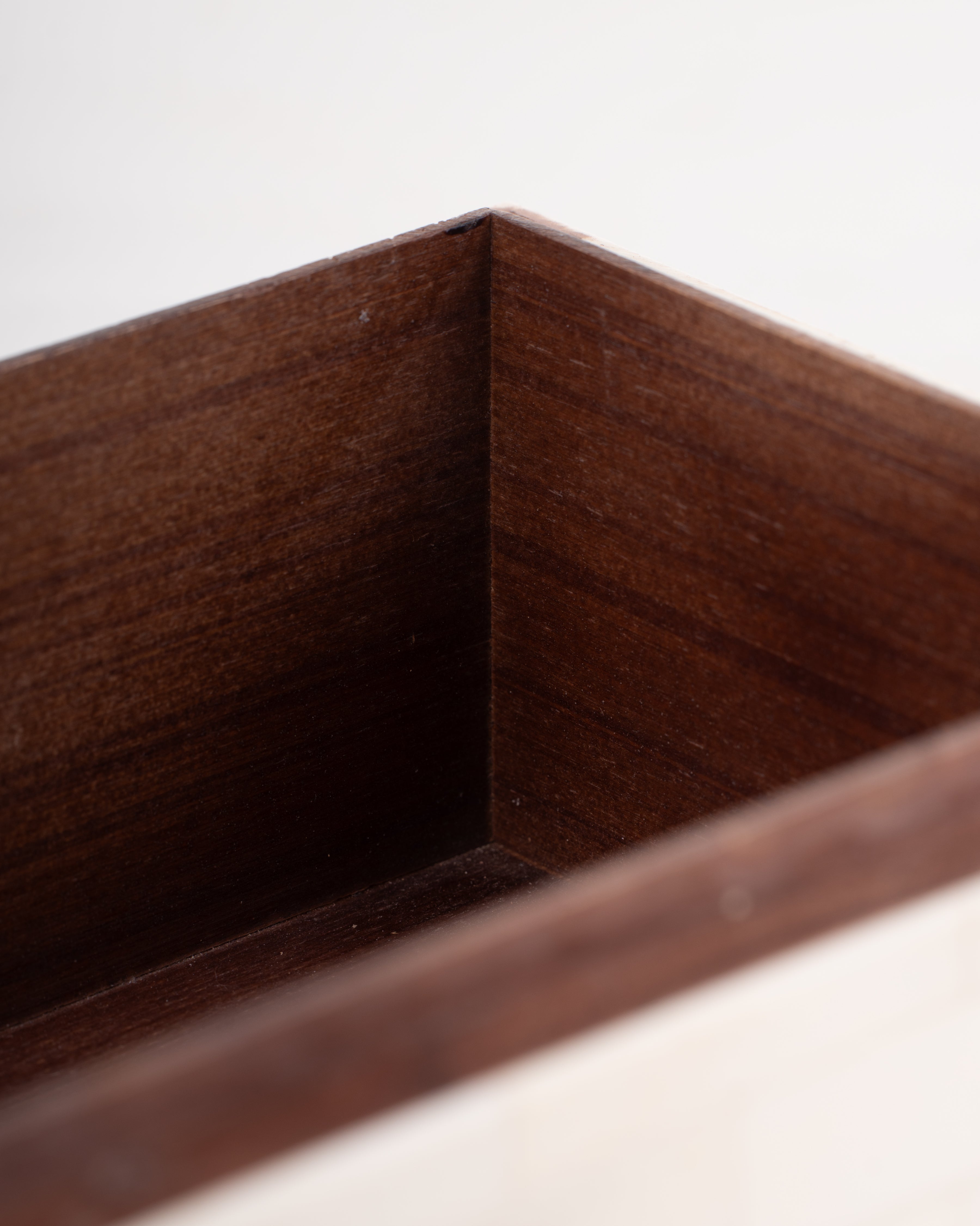 Brass Trim Bone Box | Large