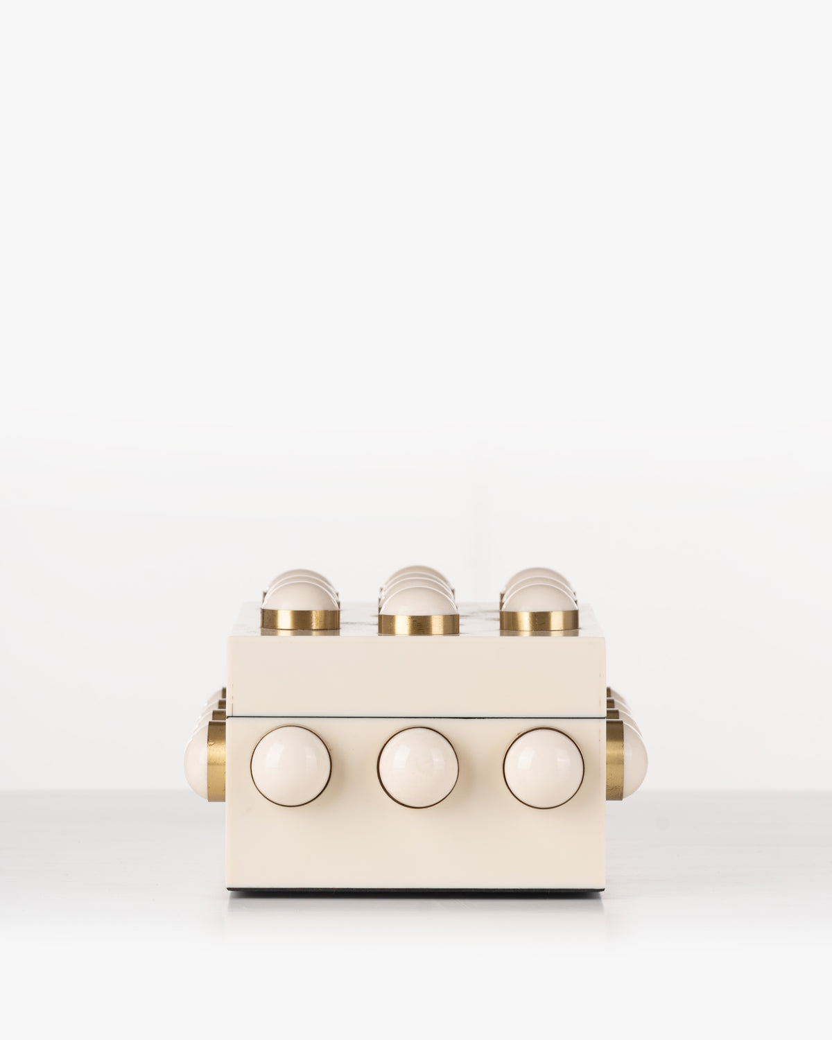 Collector's Cove Ivory Studded Box