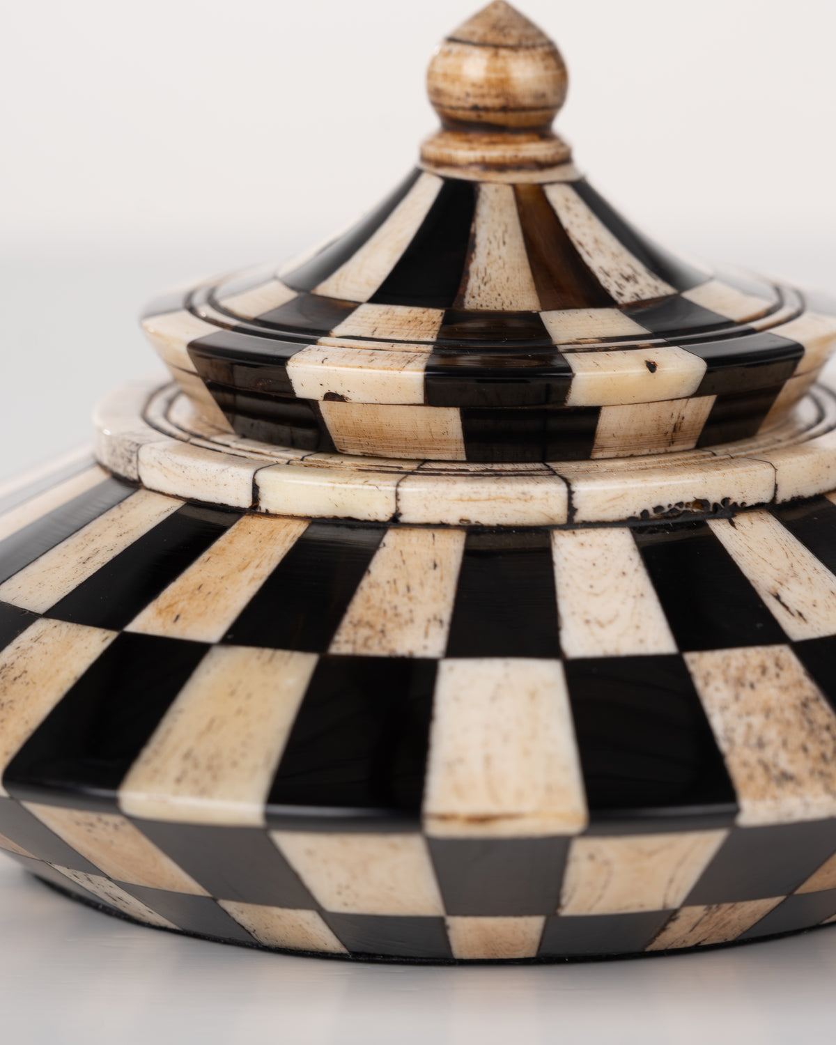 Collector's Cove Chevron Lidded Bowl