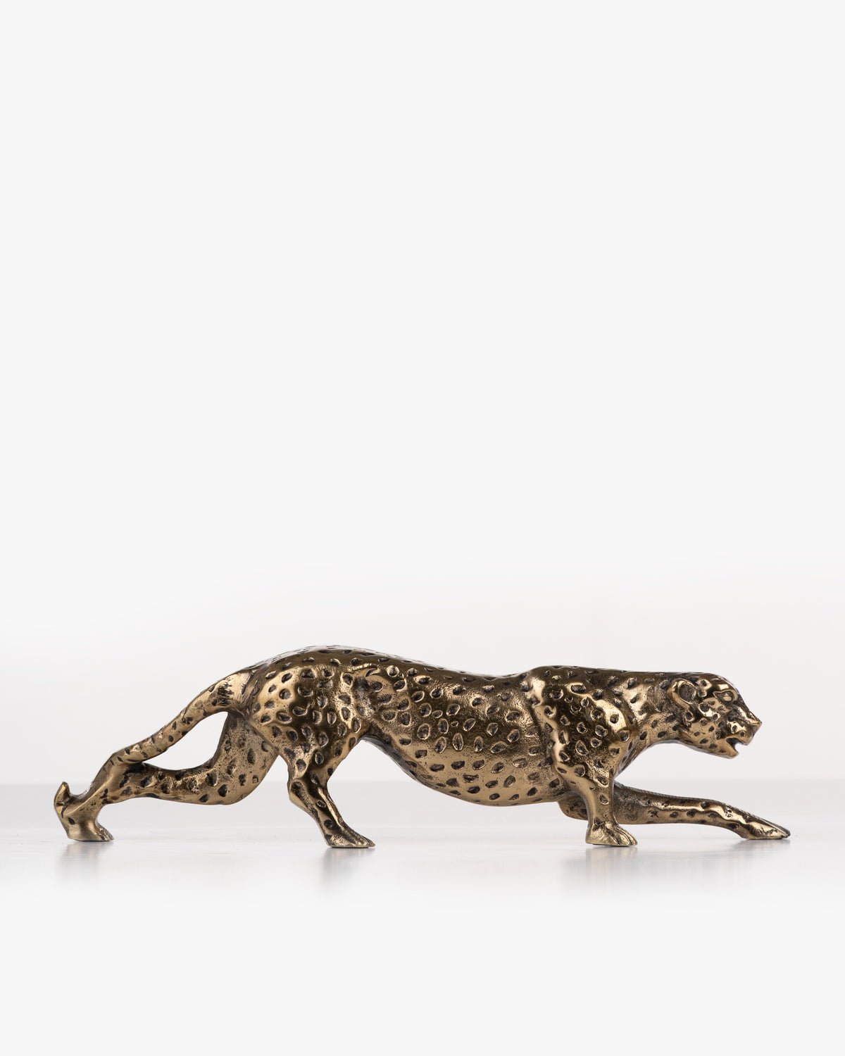 Collector's Cove Golden Leopard Sculpture