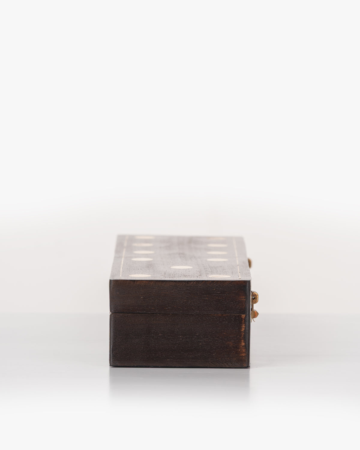 Collector's Cove Brass Inlay Domino Set