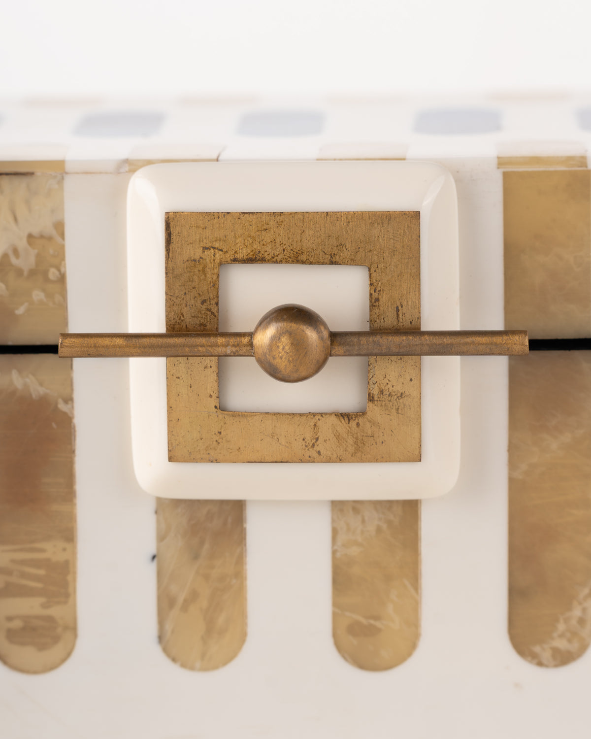 Collector's Cove Deco Ivory Box
