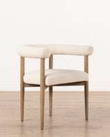 Anele Boucle dining chair