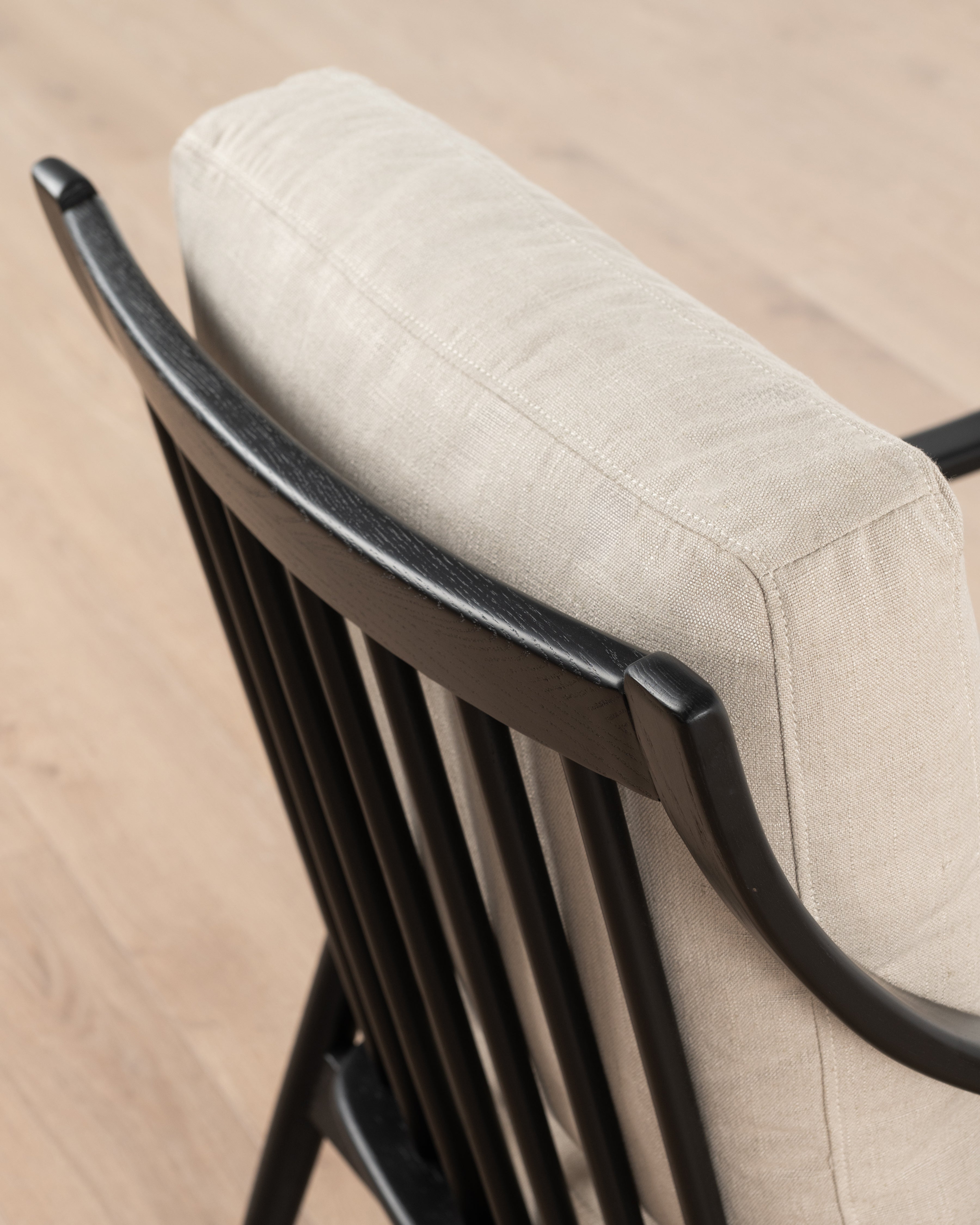 Bahati Armchair | Linen