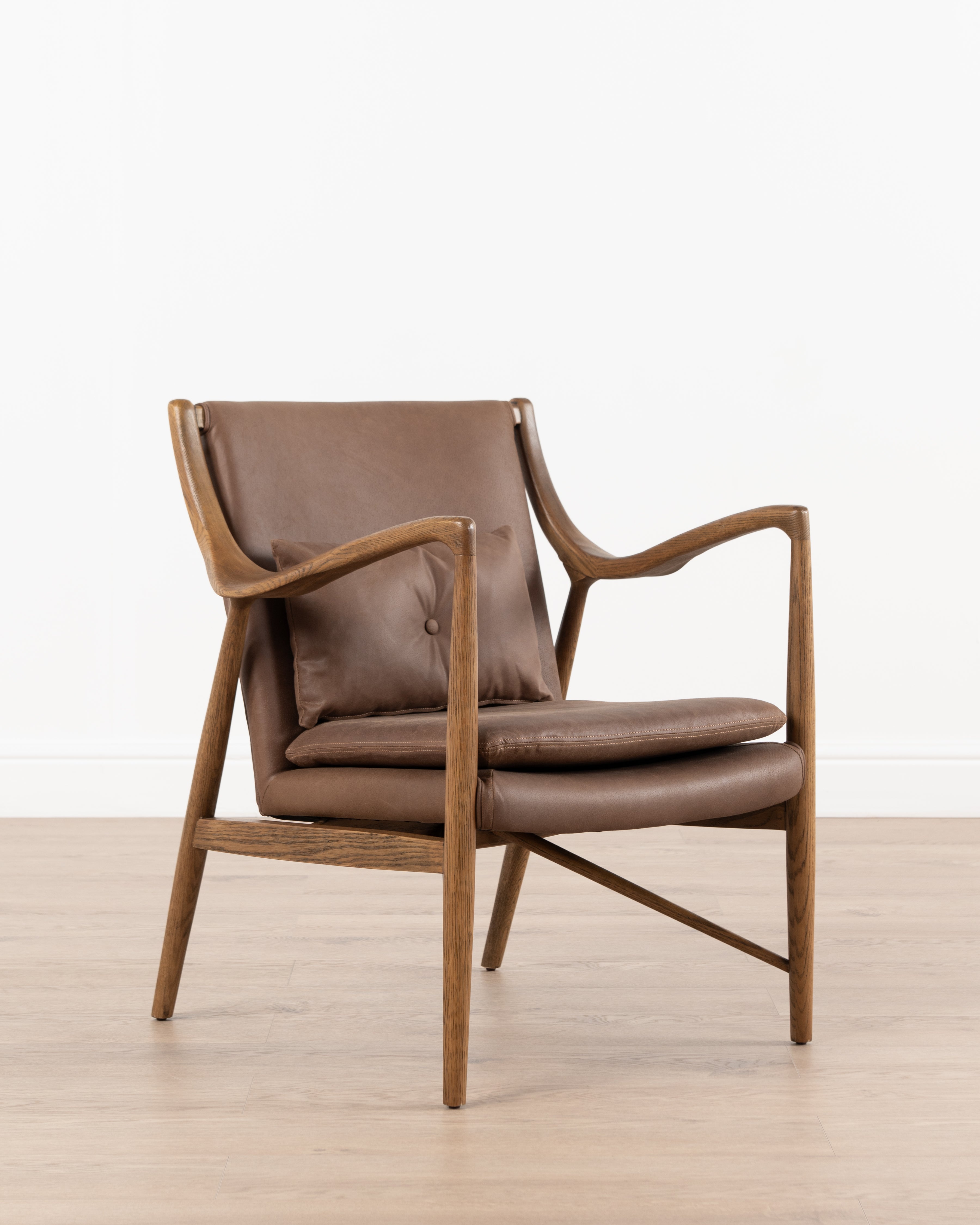 Haven Leather Accent Chair