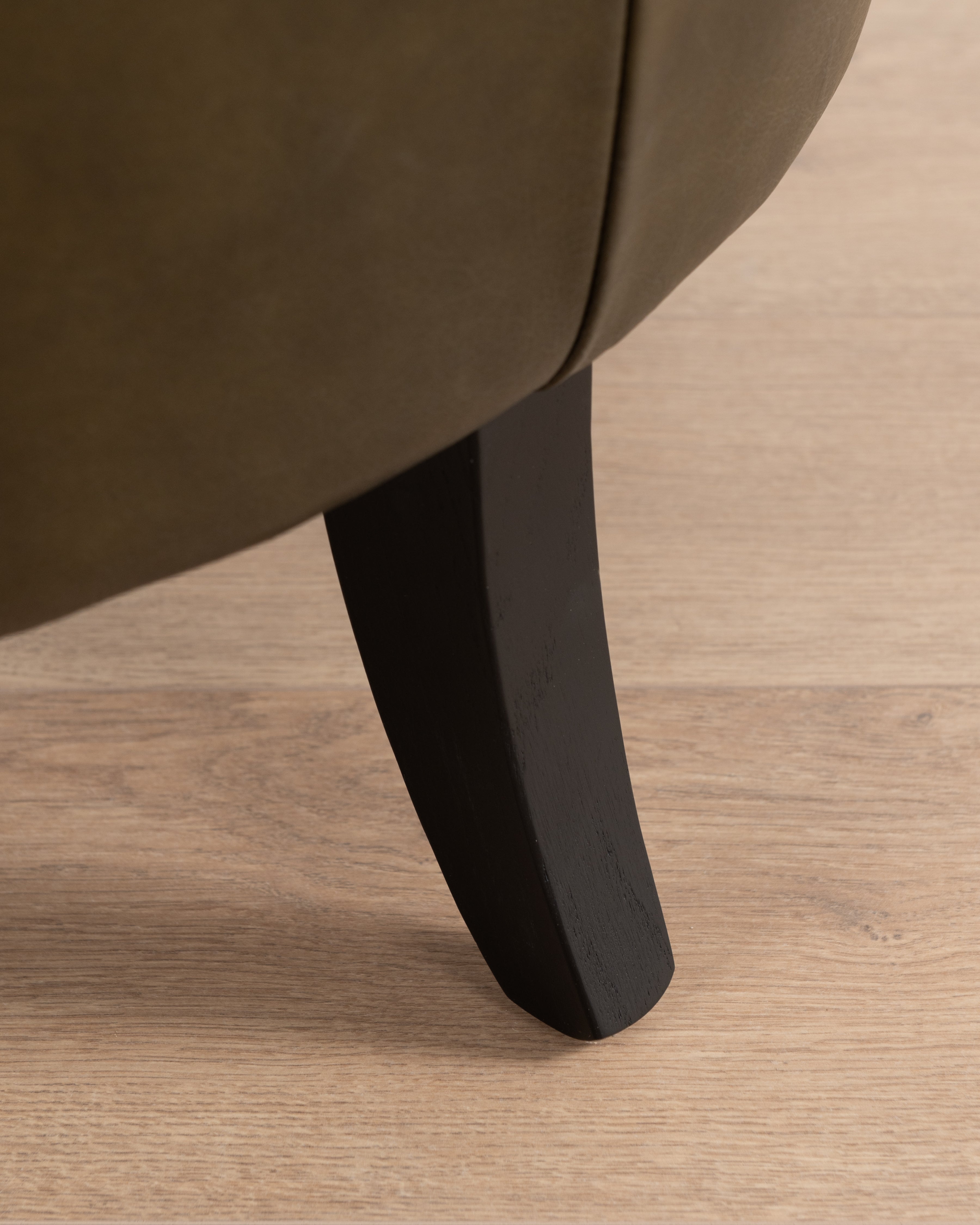 Auburn Leather Accent Chair