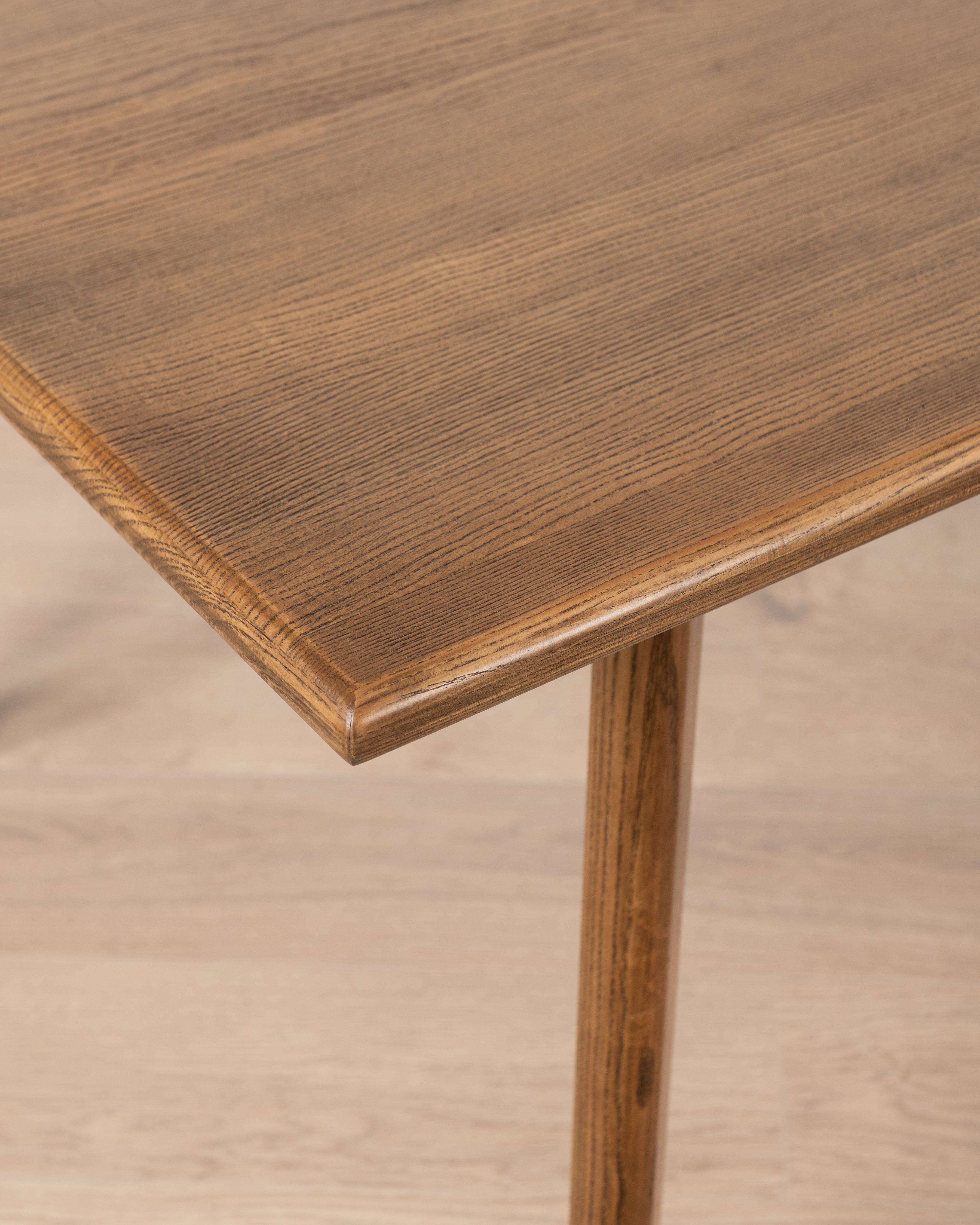 TABLE DINING OAK 2.4M DARK
