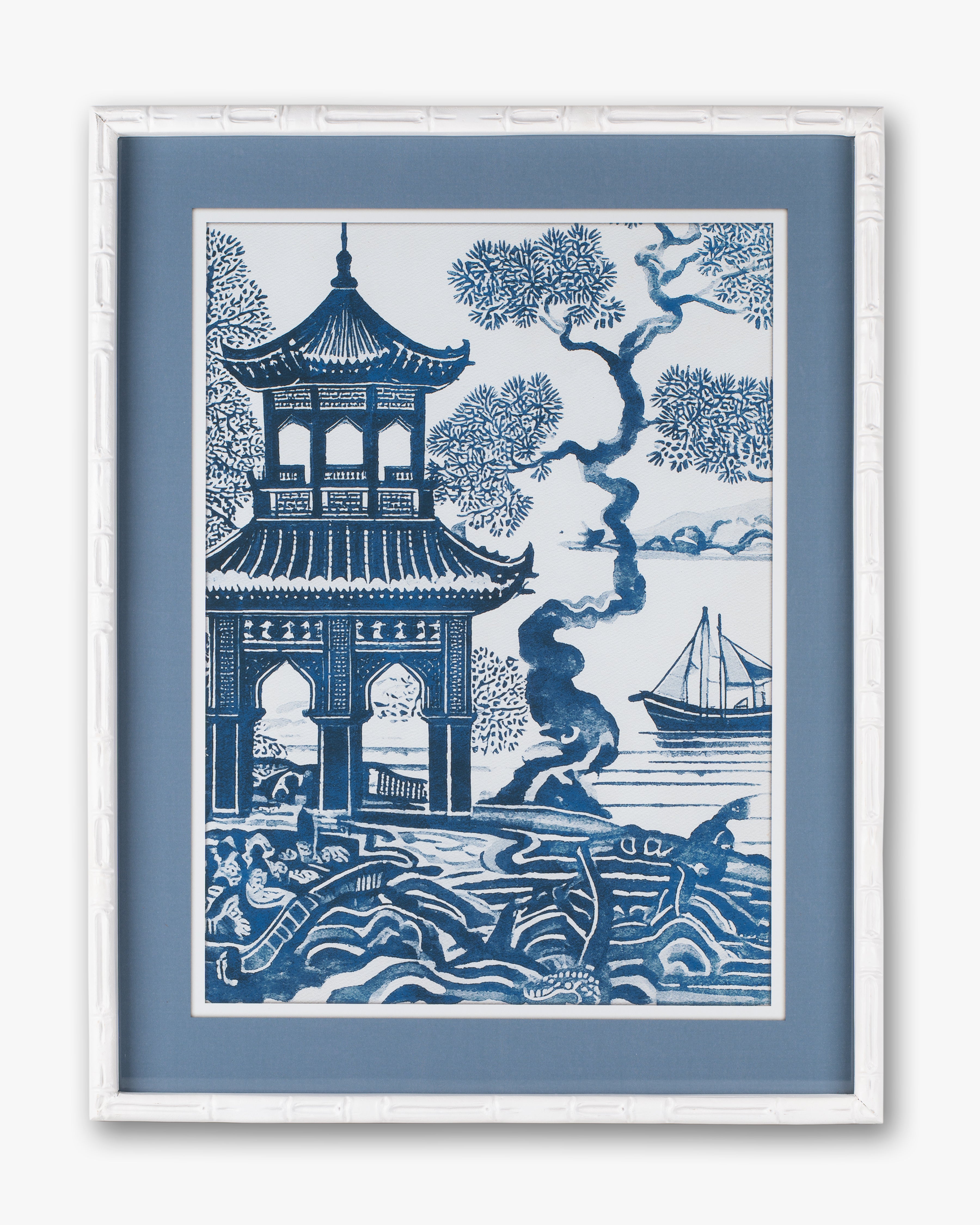 Pavillion Framed Wall Art A