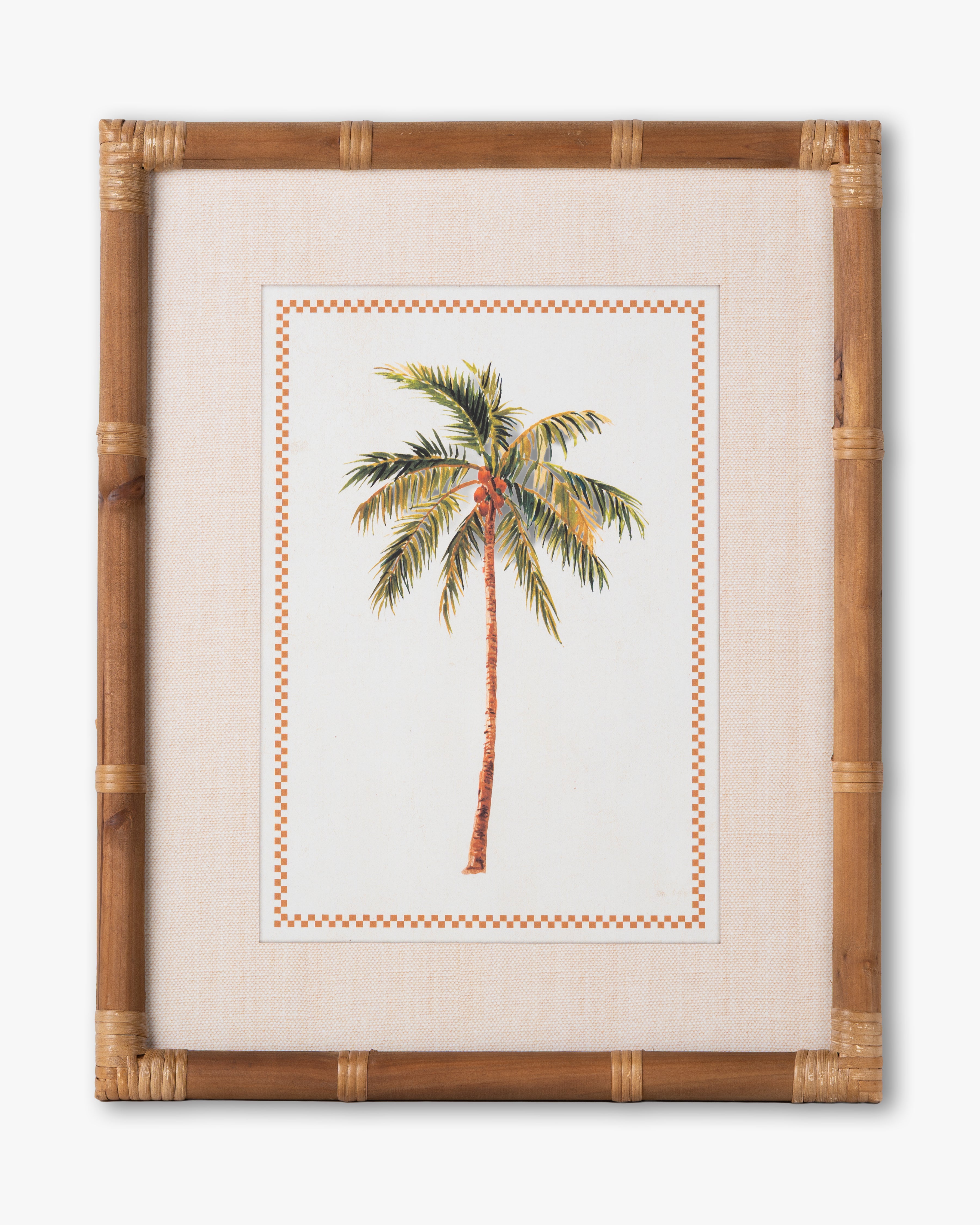 Tropical Palm Framed Wall Art A