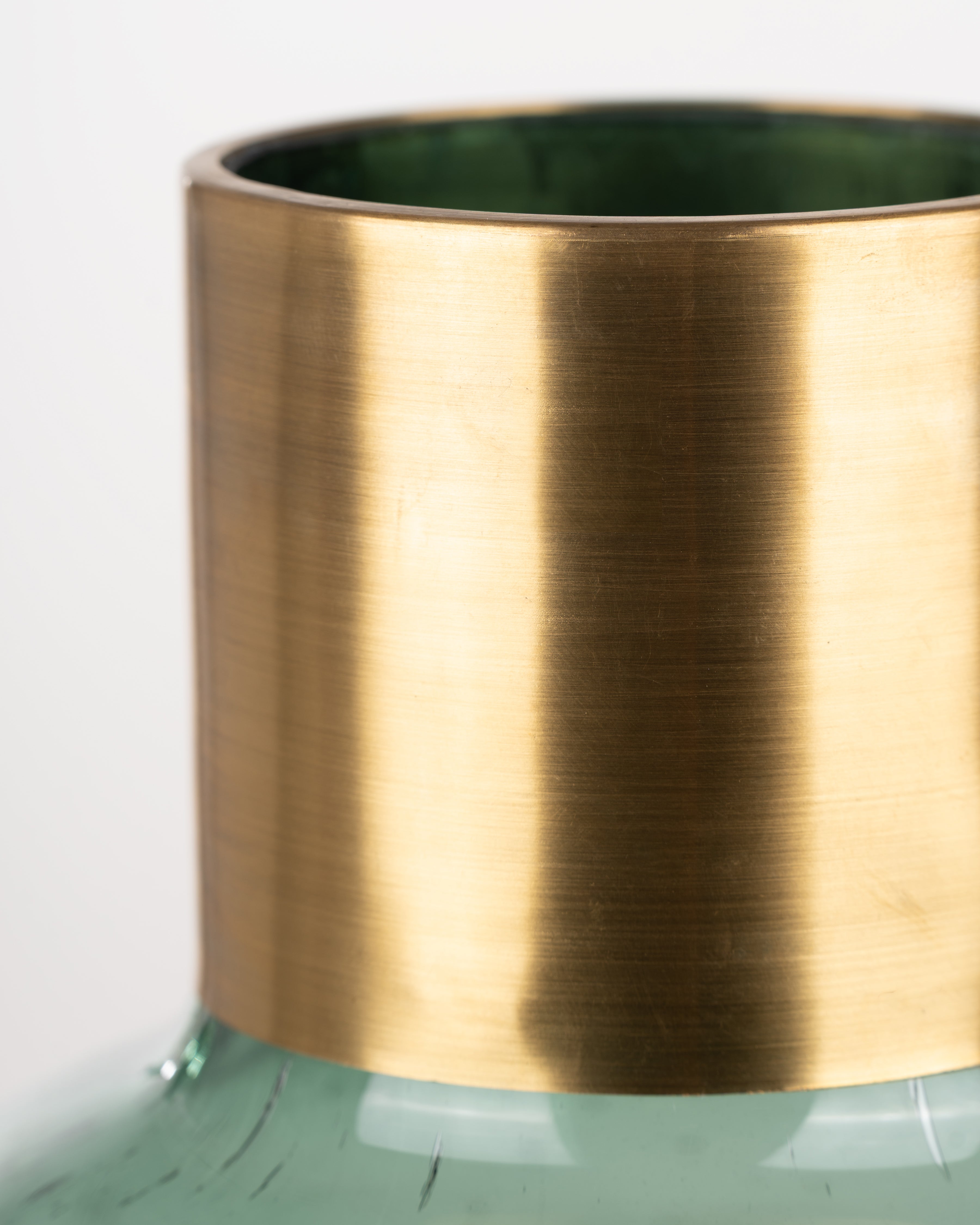 Mint Glass Vase