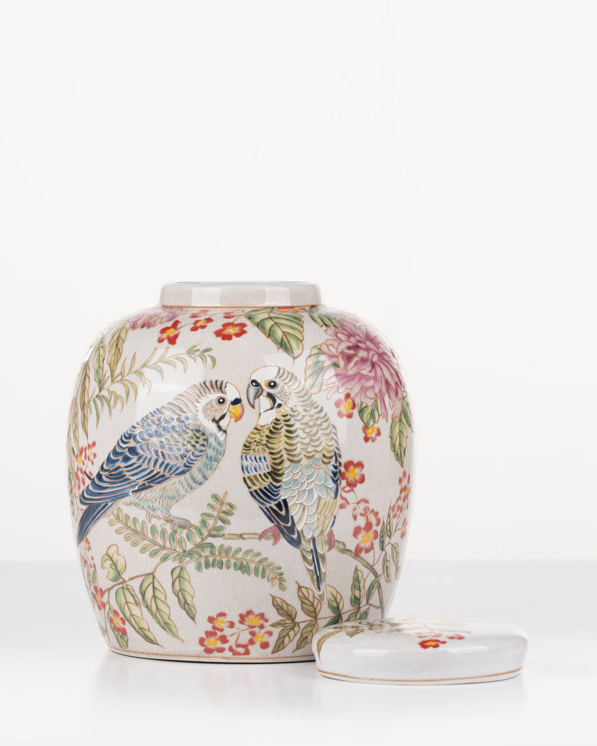 Jardin Aviary Ceramic Jar