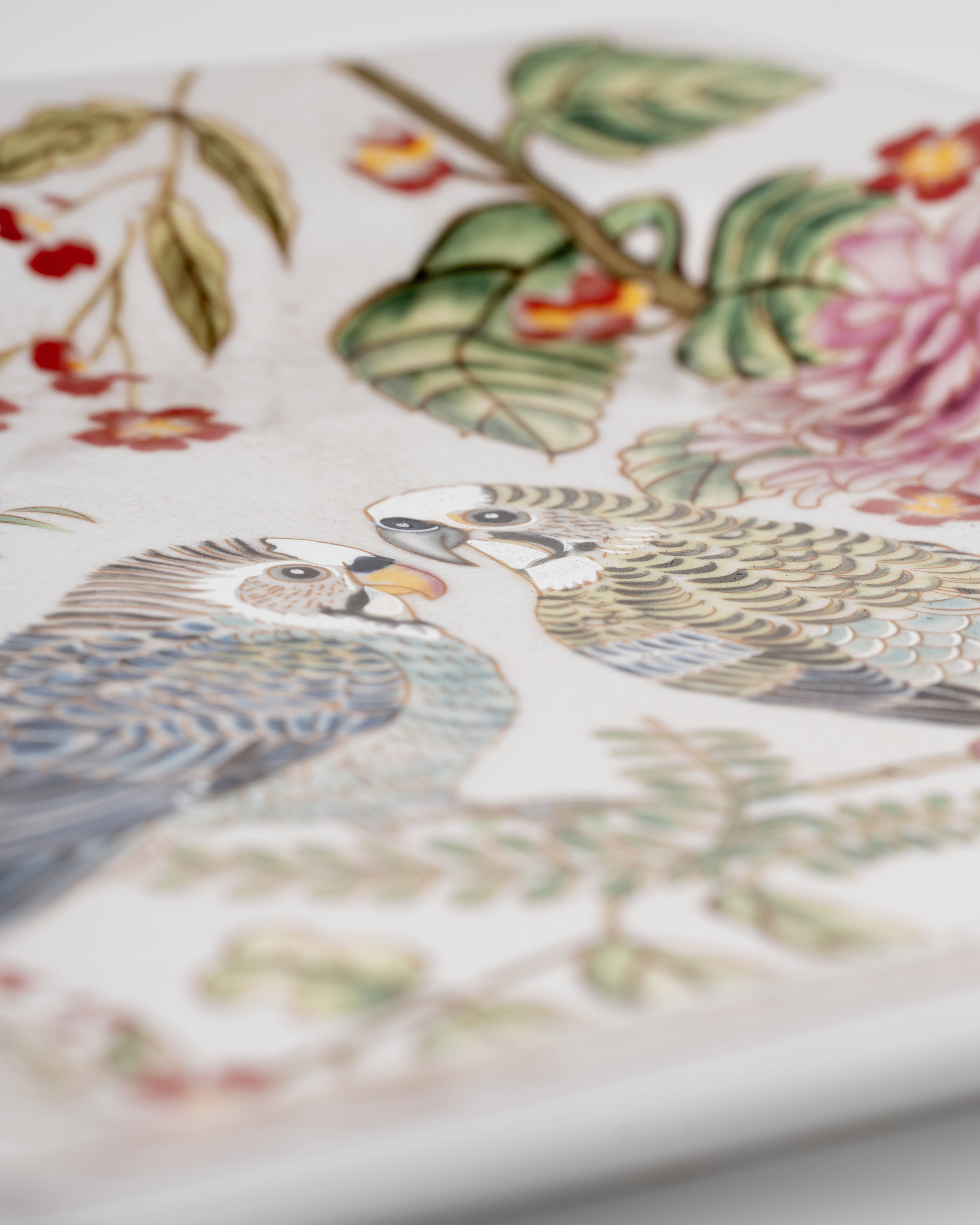 Jardin Aviary Ceramic Platter