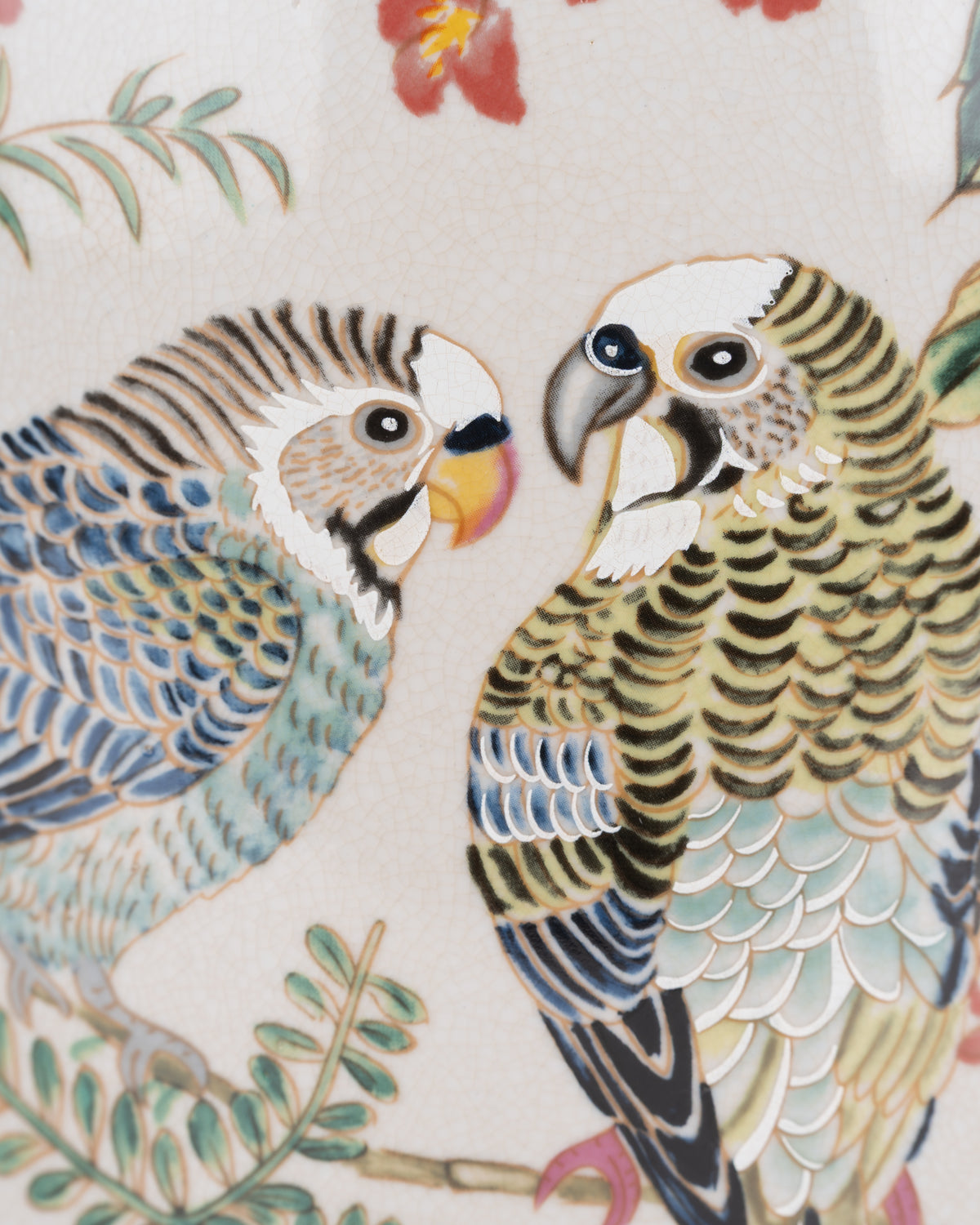 Jardin Aviary Ginger Jar