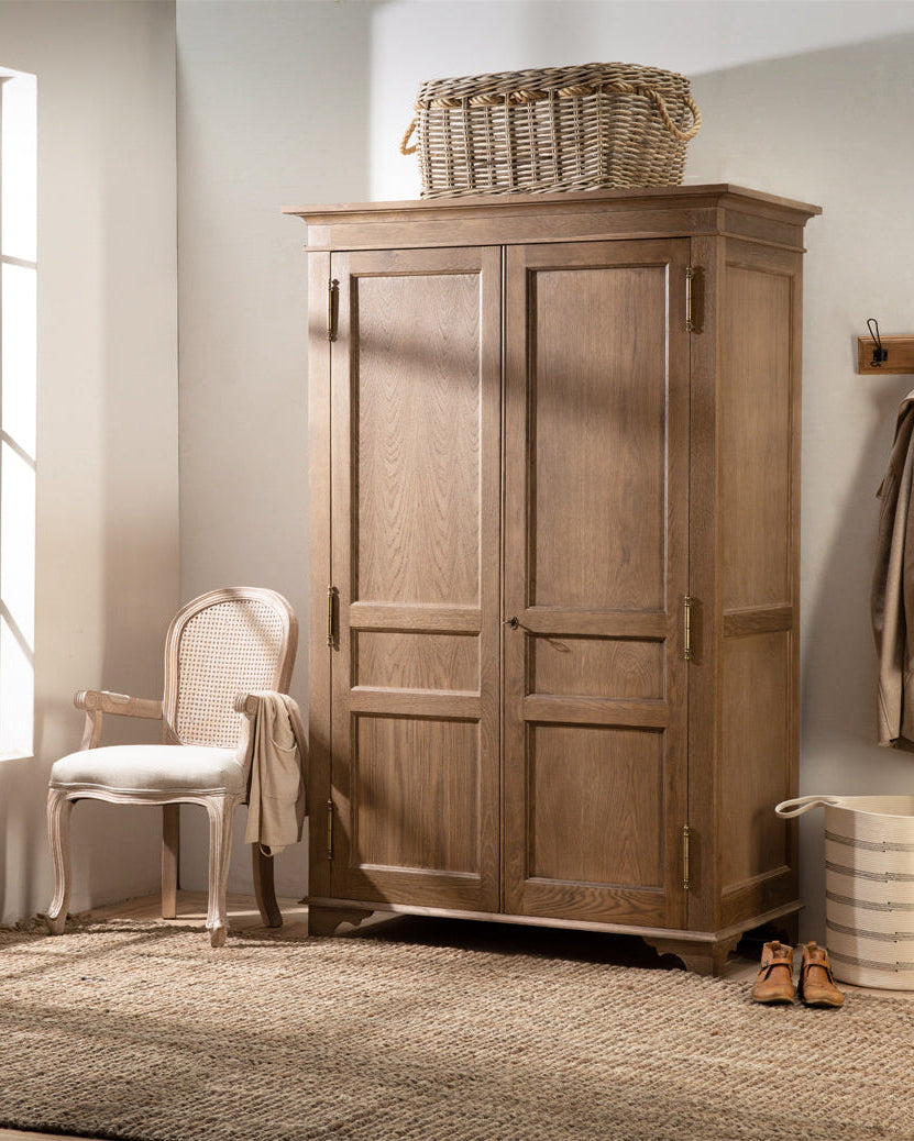 Normandy Wardrobe | Hanging & Shelves