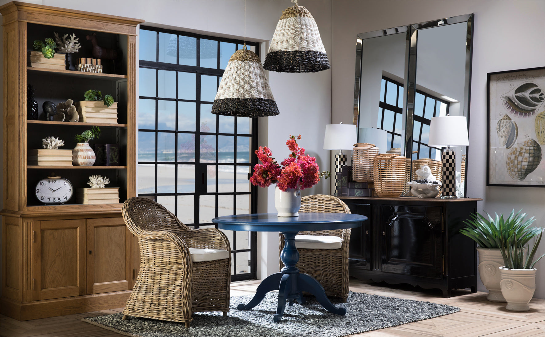 Oxford Round 4-Seater Table