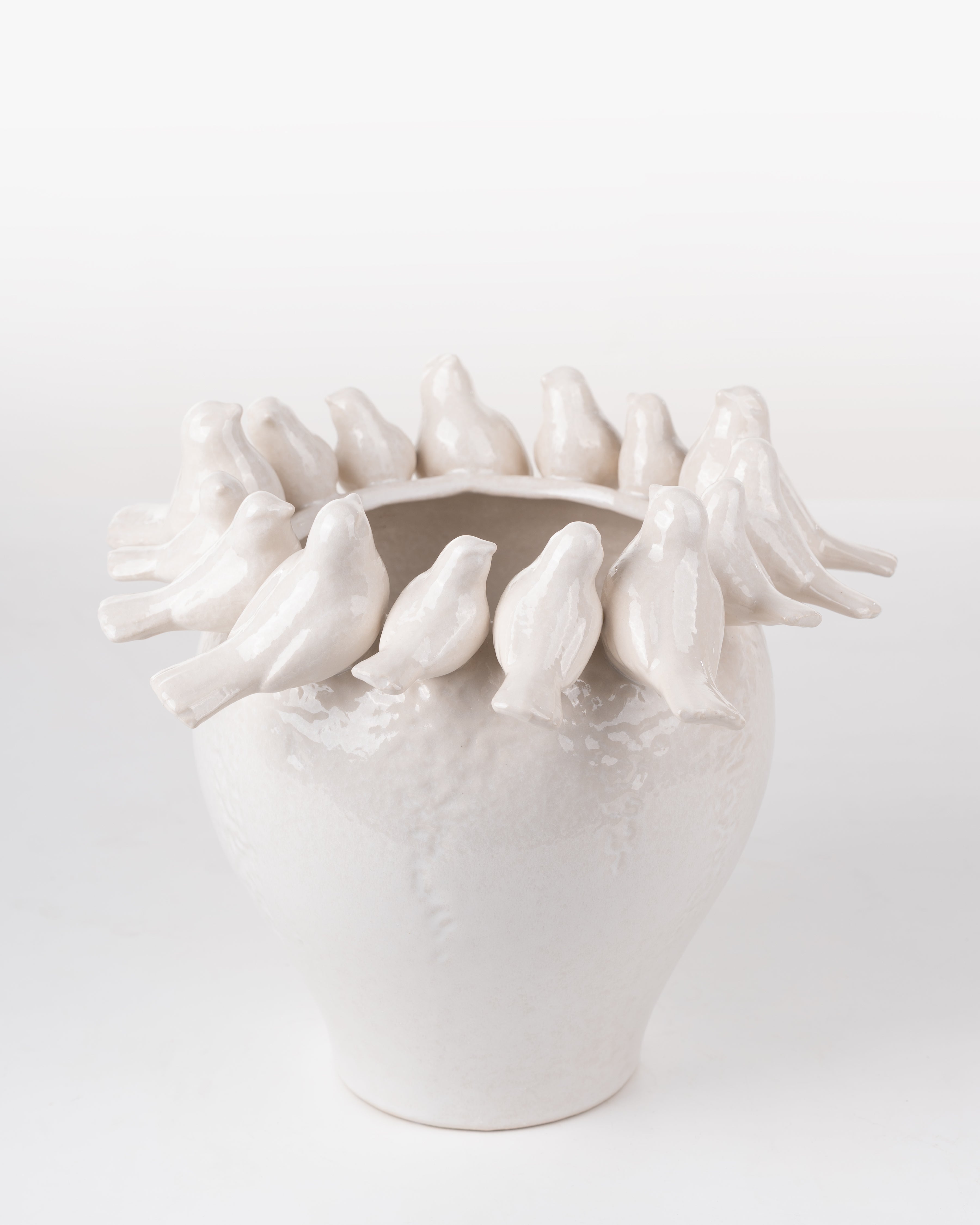 Bird Ceramic Vase