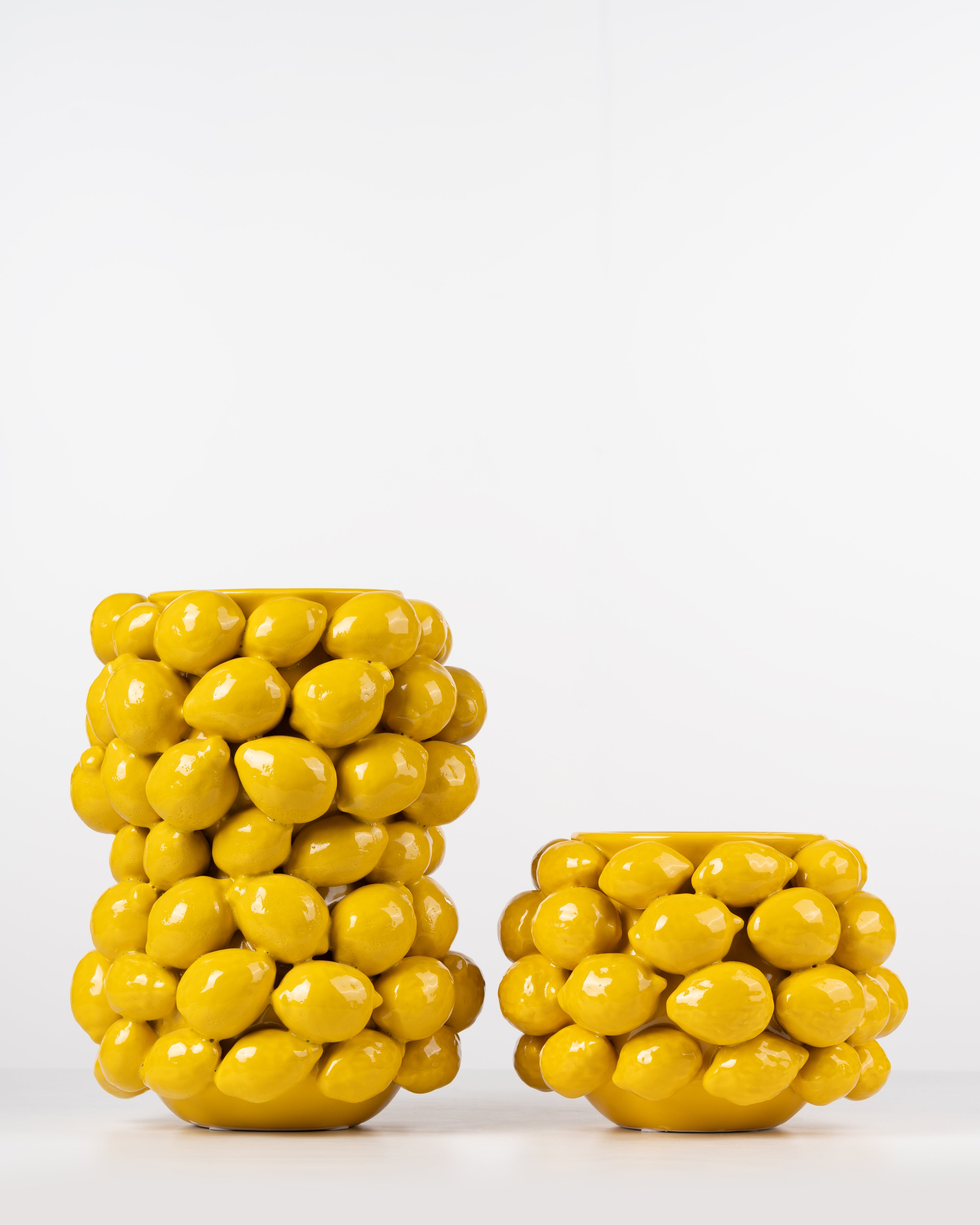 Lemon Ceramic Vase