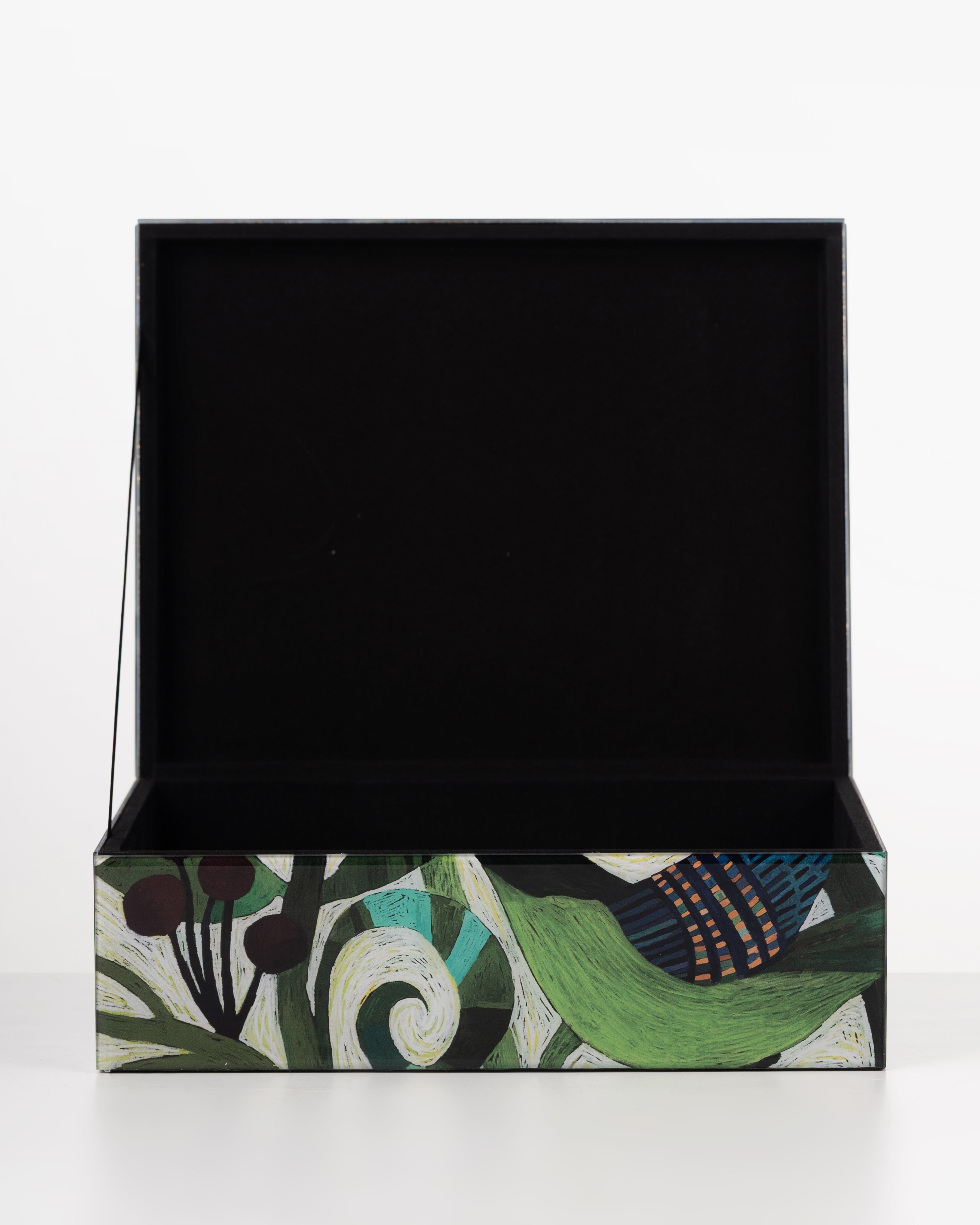 Birdsong Glass Storage Box | Large