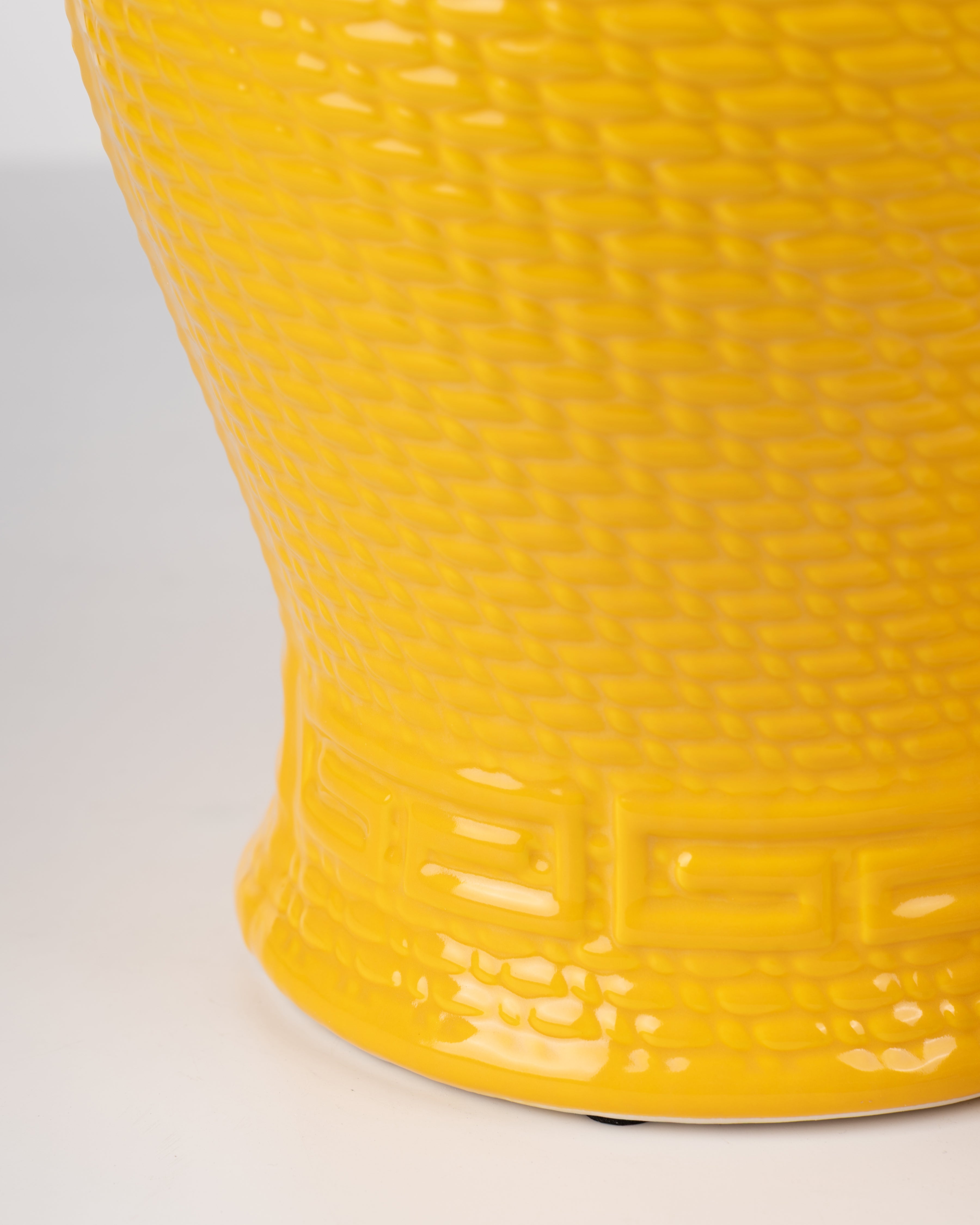 Marigold Ceramic Ginger Jar