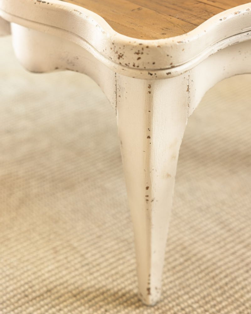 Faustine Coffee Table | White