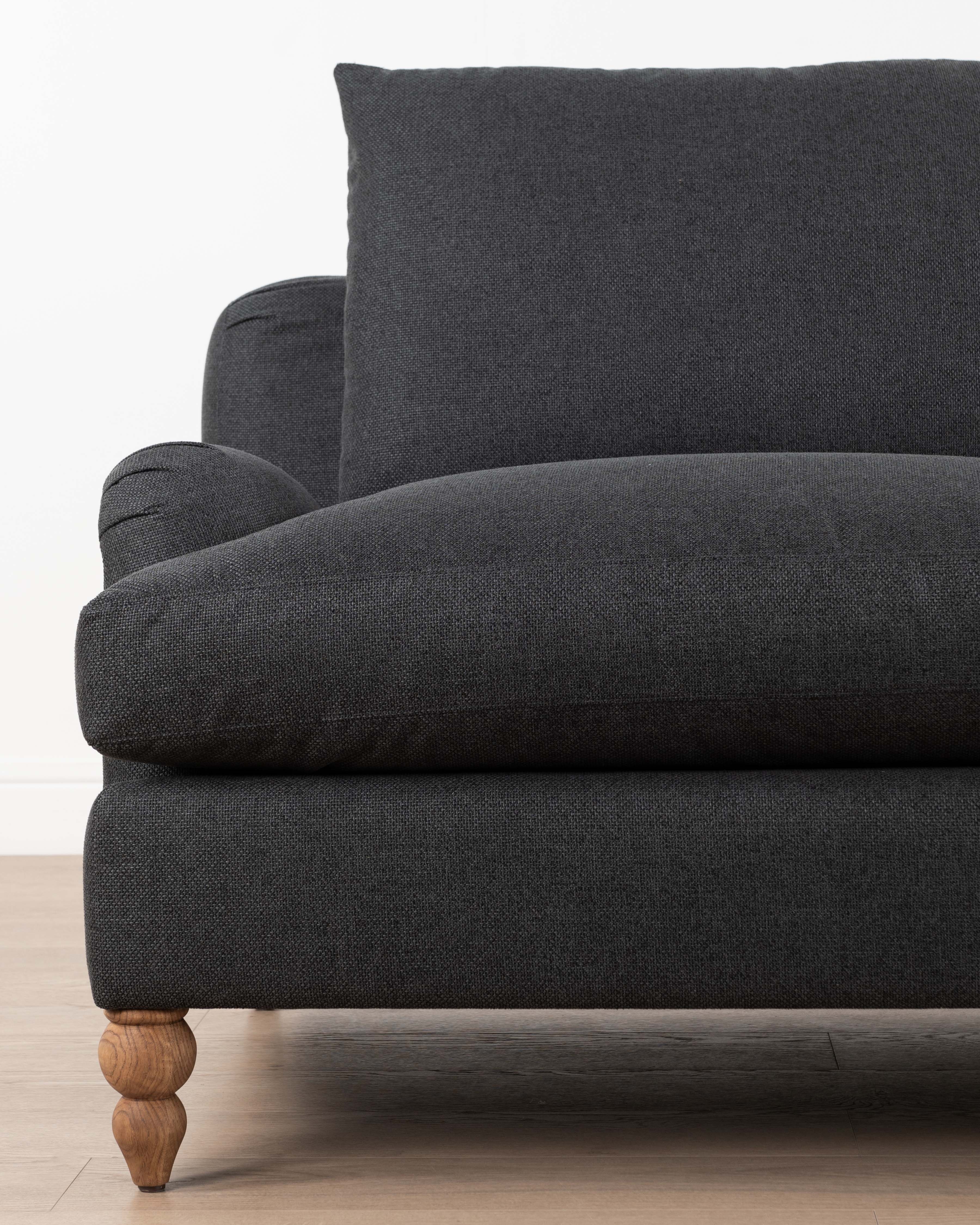Hampstead 3-Seater Sofa | Raven
