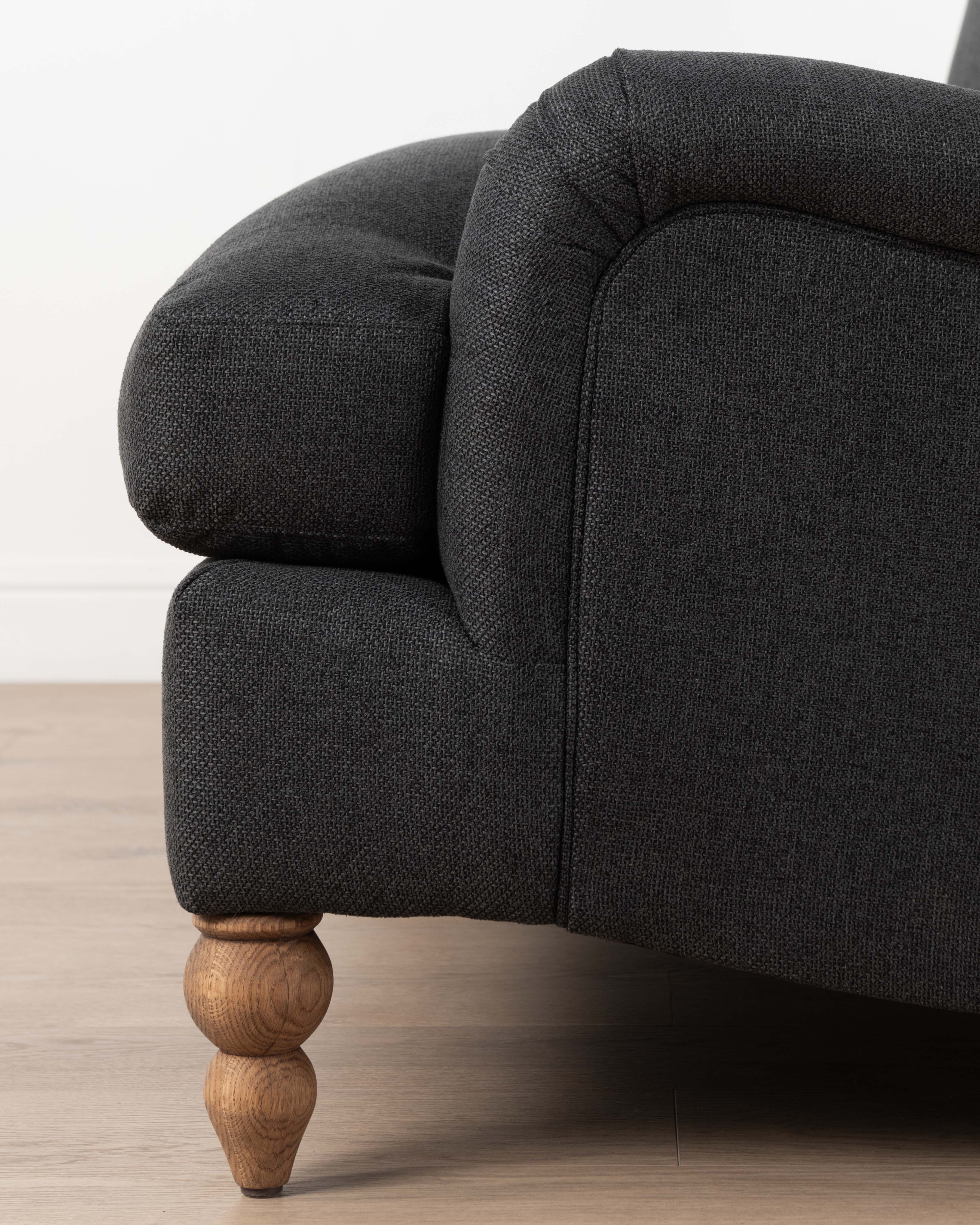 Hampstead 3-Seater Sofa | Raven