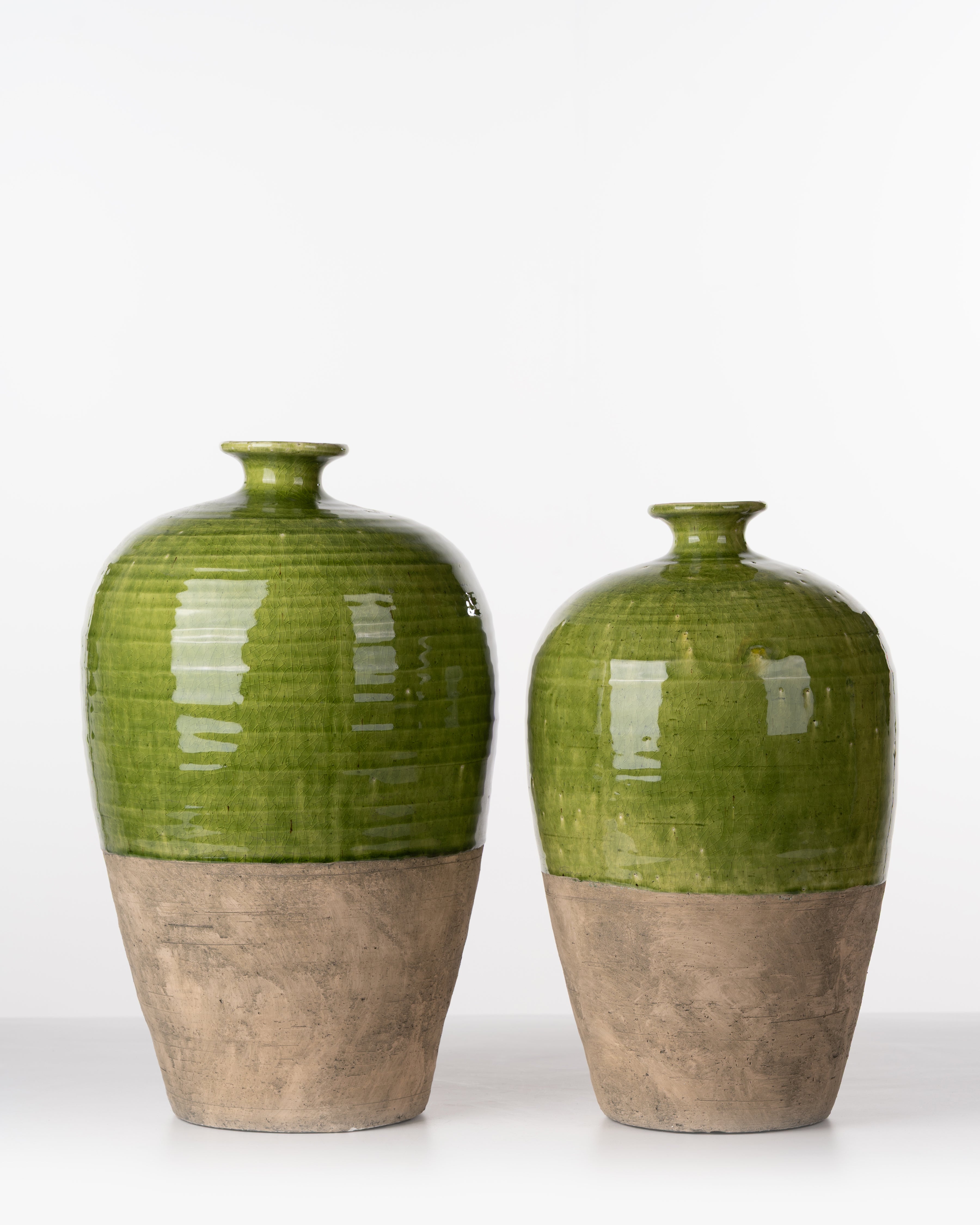Olive Terra Vase