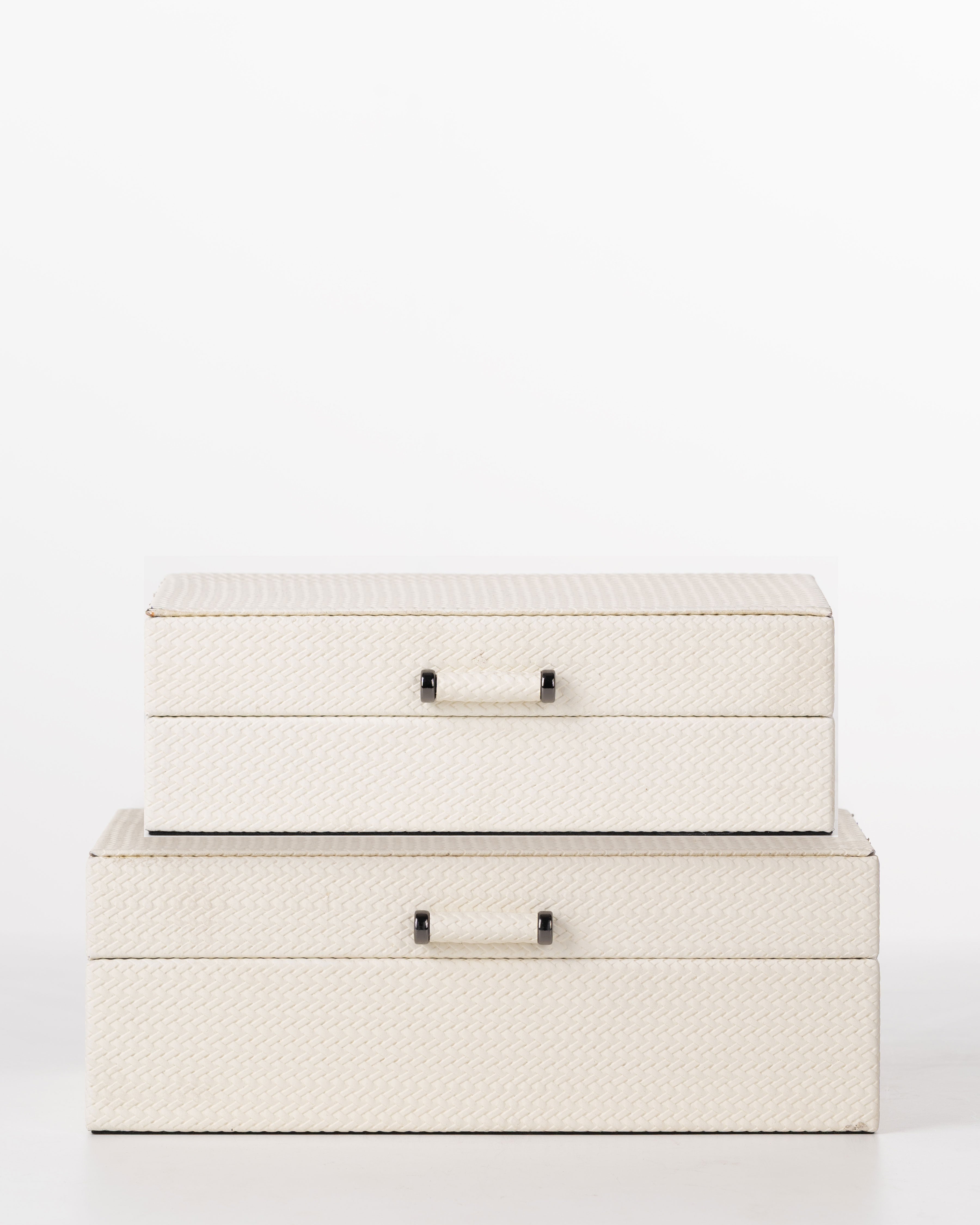 Shagreen Cream Storage Box | Large