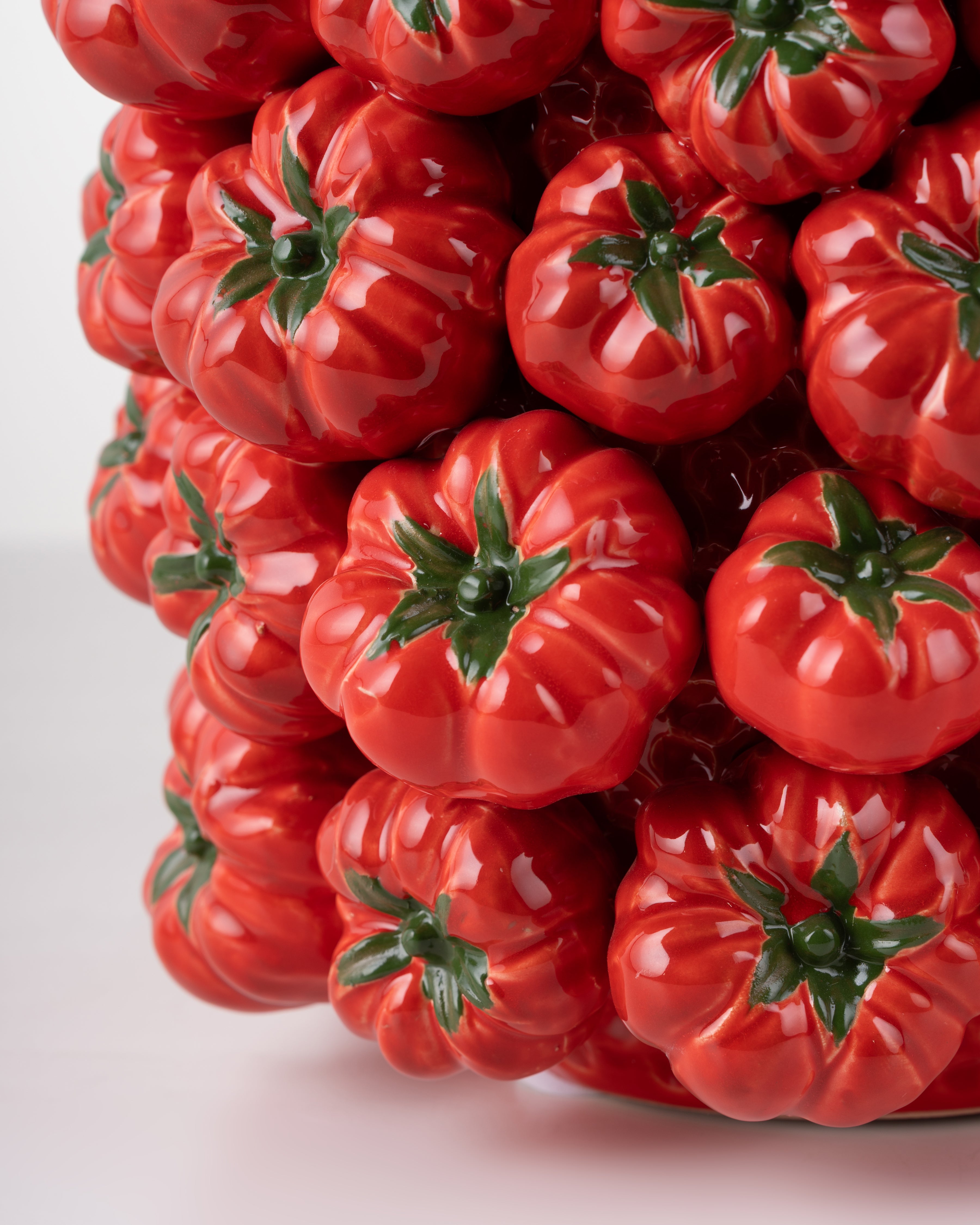 Tomato Harvest Ceramic Vase | Large