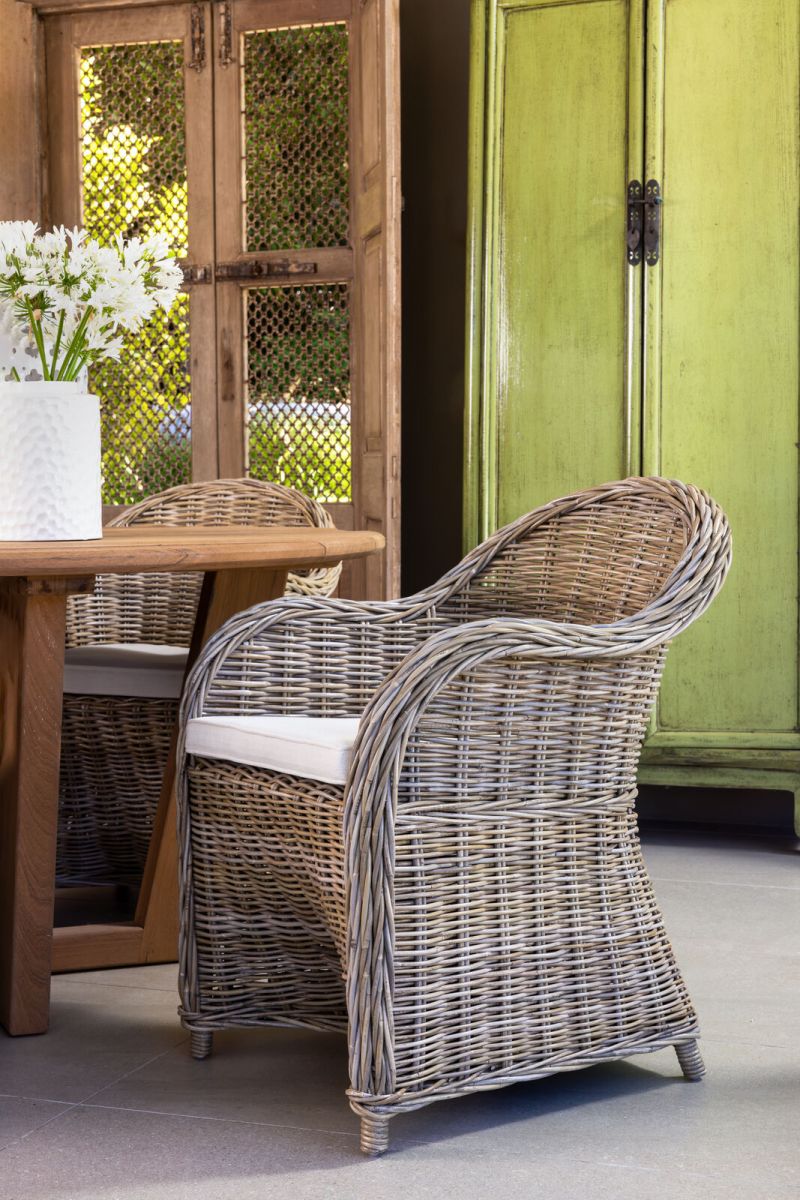 Cape Cane Dining Armchair