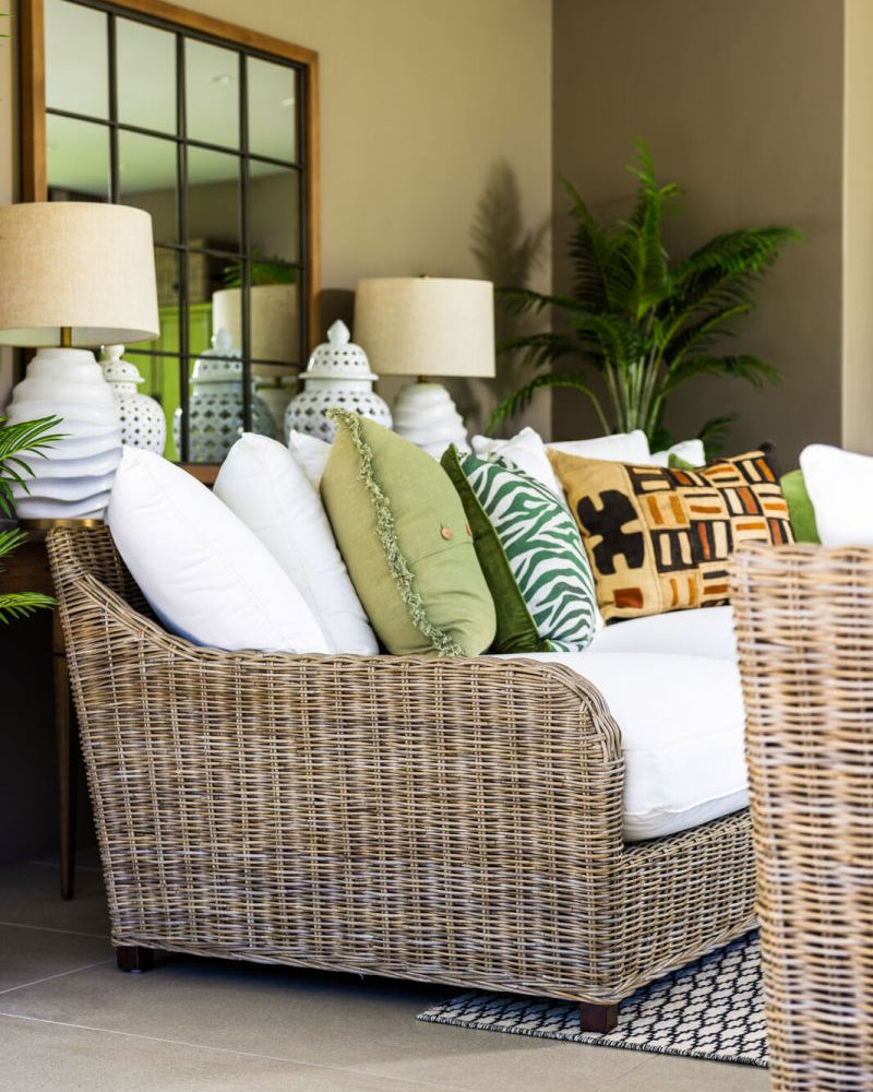 Cape Cane 4 Seater Sofa