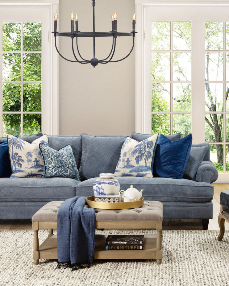 Lucerne 4-Seater Signature Sofa | Blue