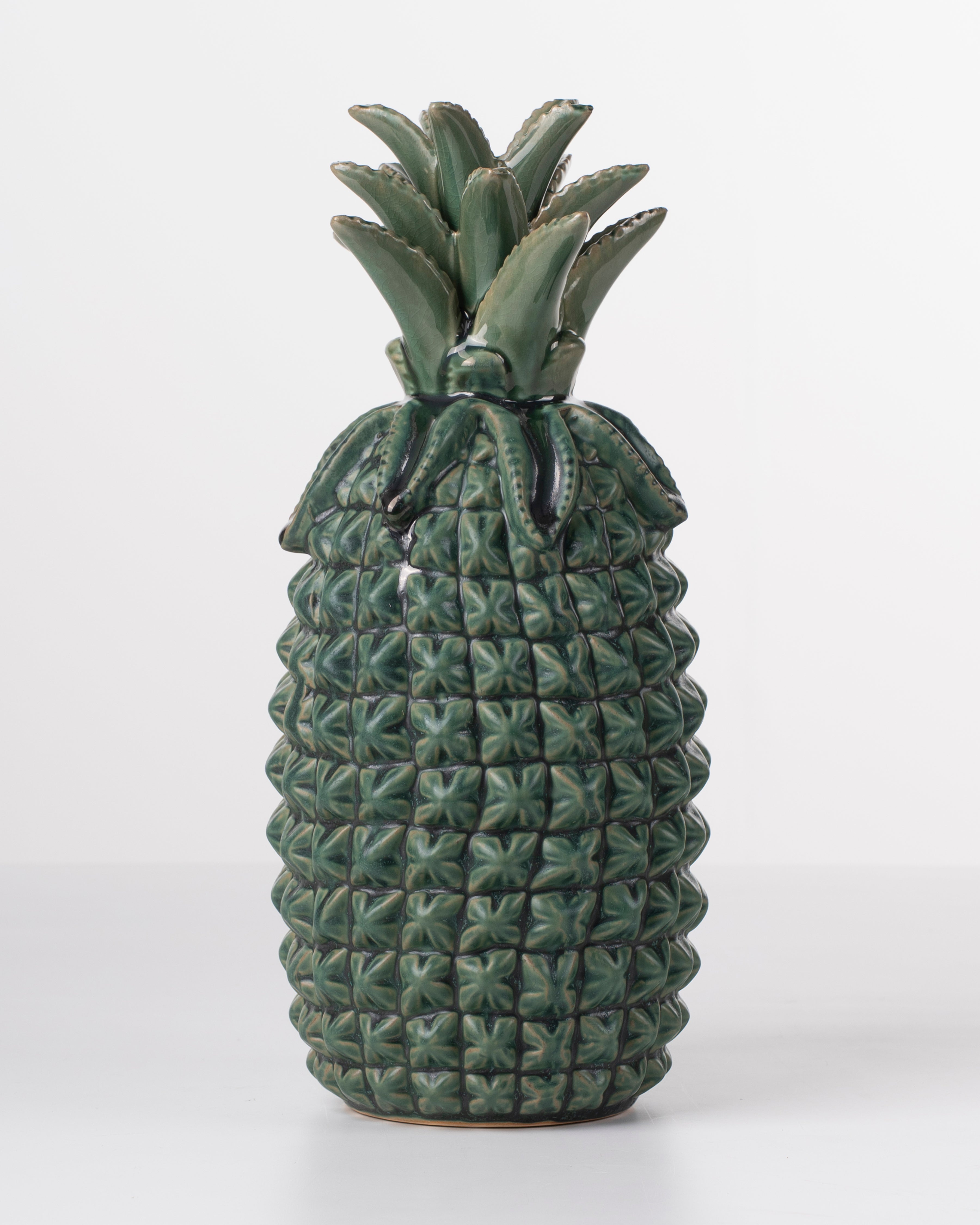 Green Ceramic Pineapple