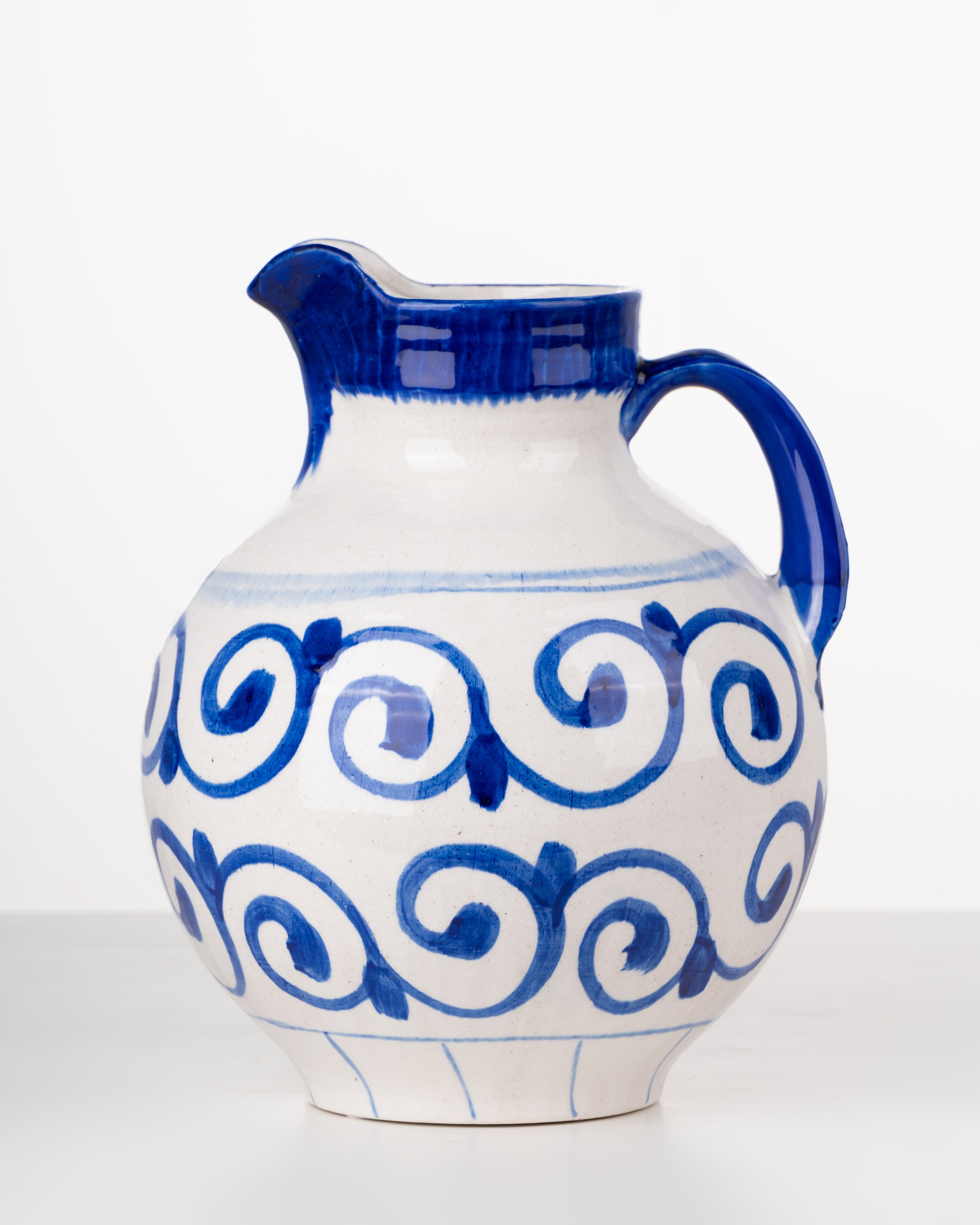 Mediterranean Scroll Jug