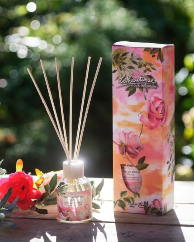 Jardin d'Aquarelles Damask Rose Olive Fragrance Diffuser