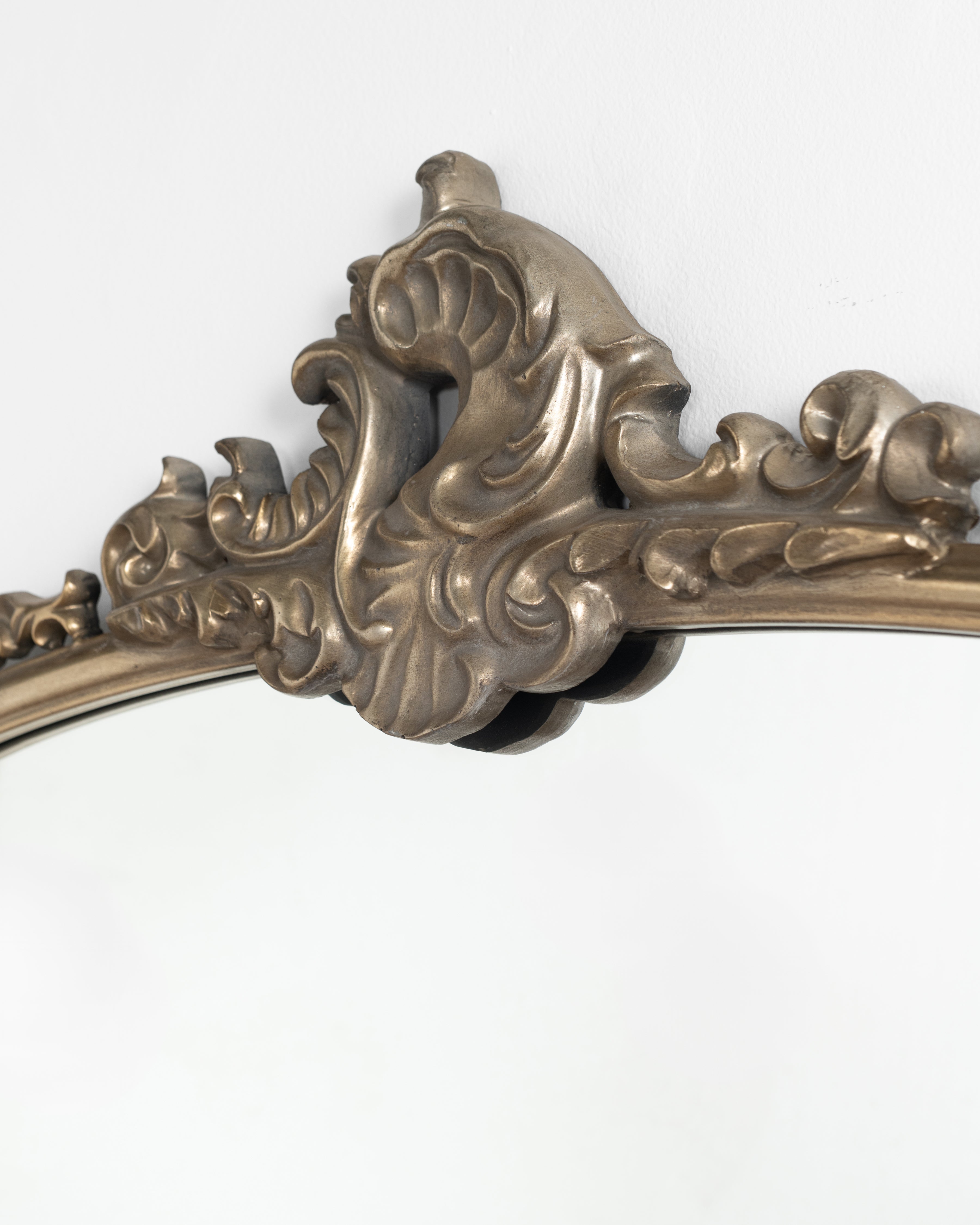 MIRROR STANDING FRENCH STYLE PEWTER