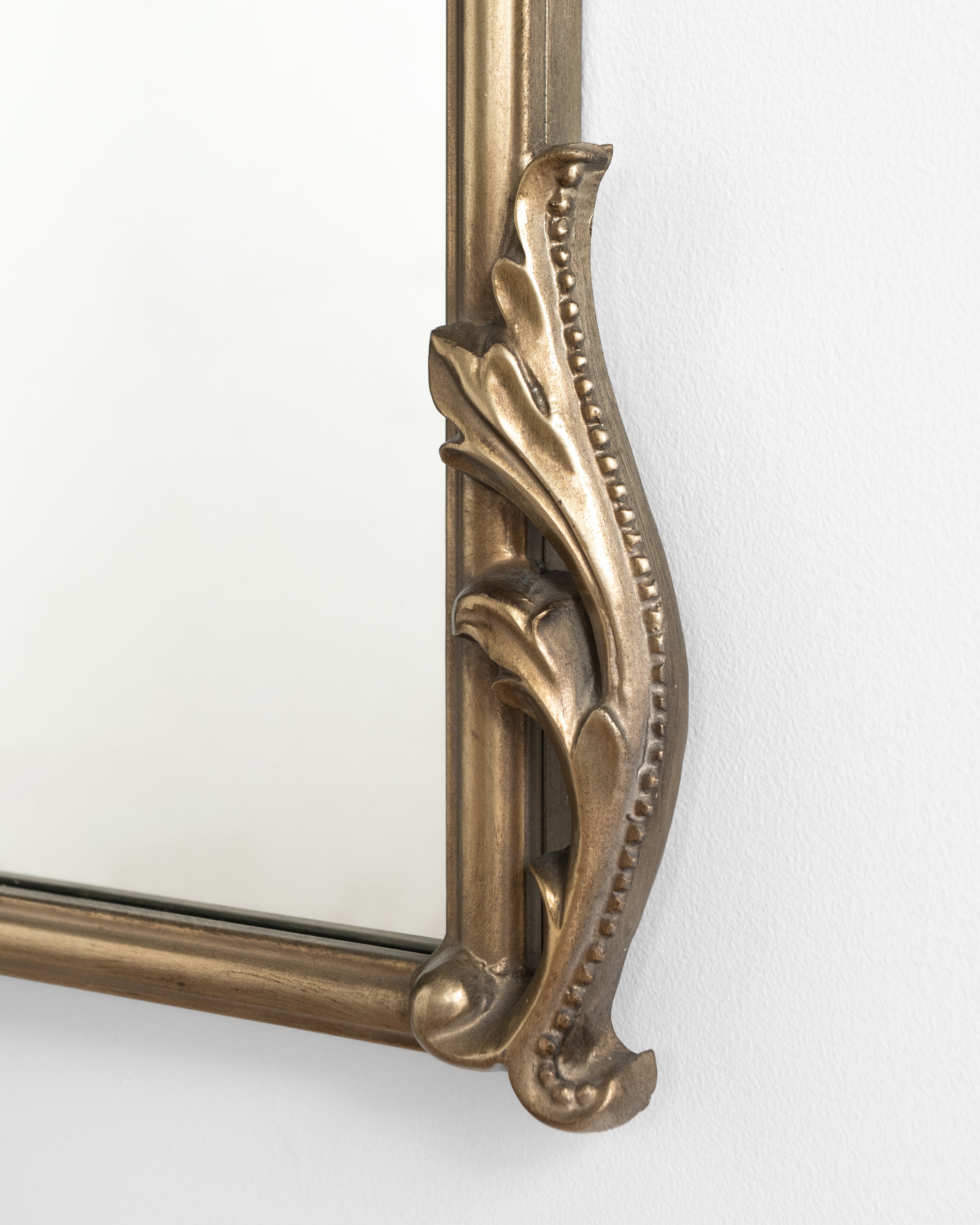 MIRROR STANDING FRENCH STYLE PEWTER
