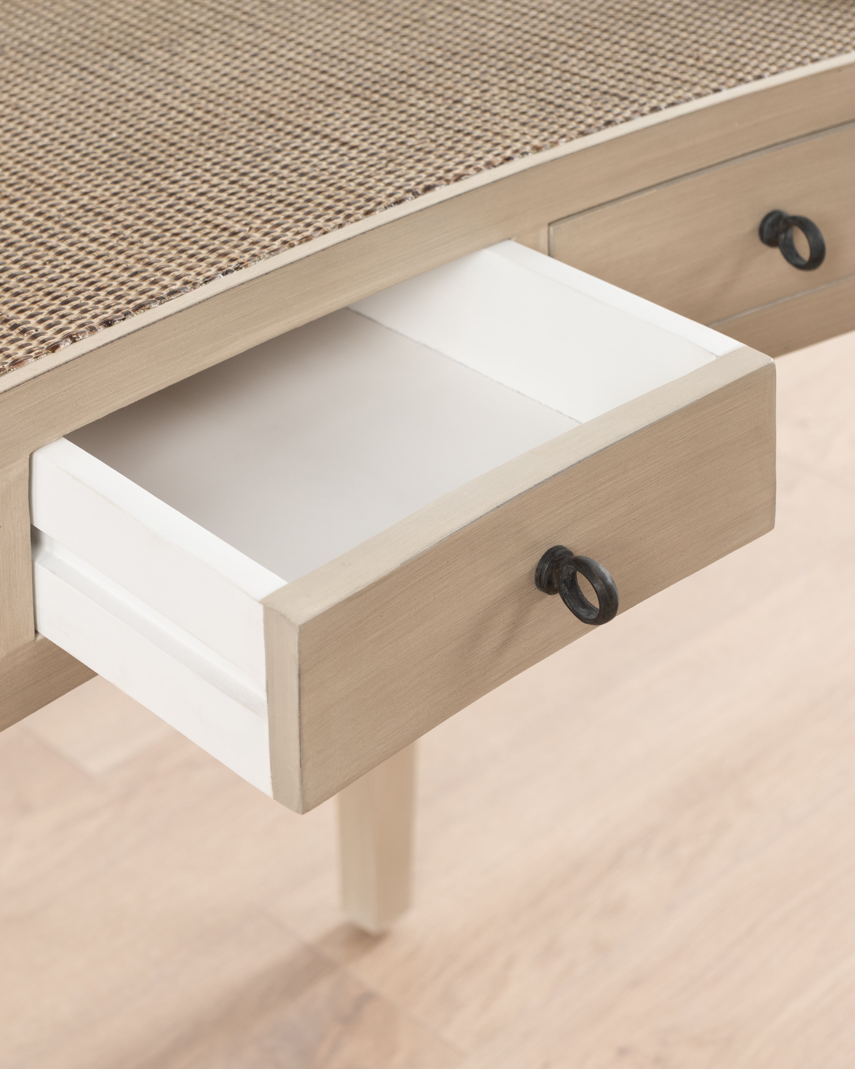 Plantation Writing Table | White