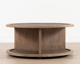 Palm round coffee table