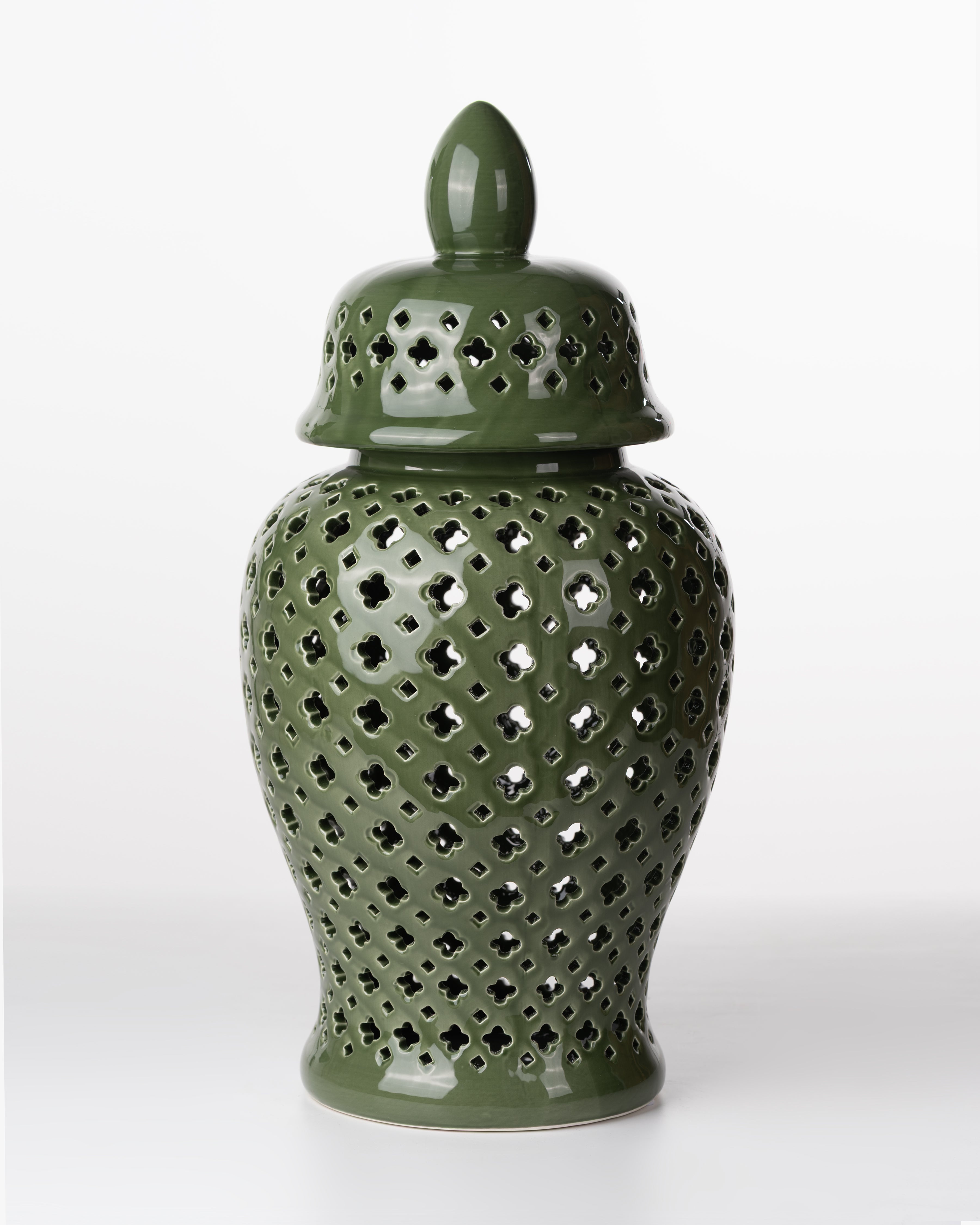 Ginger Jar Cut out | Green