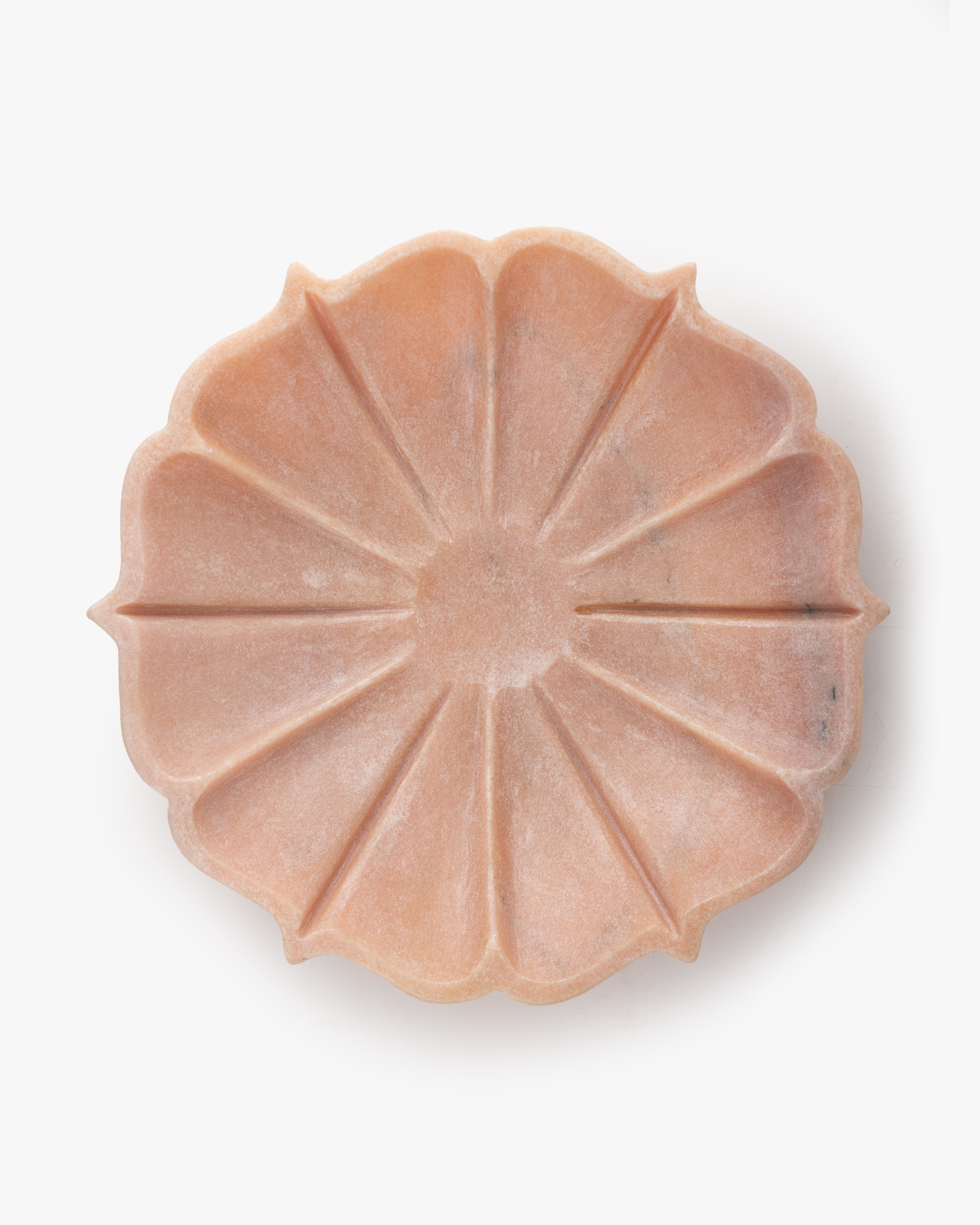 Scalloped Marble Bowl