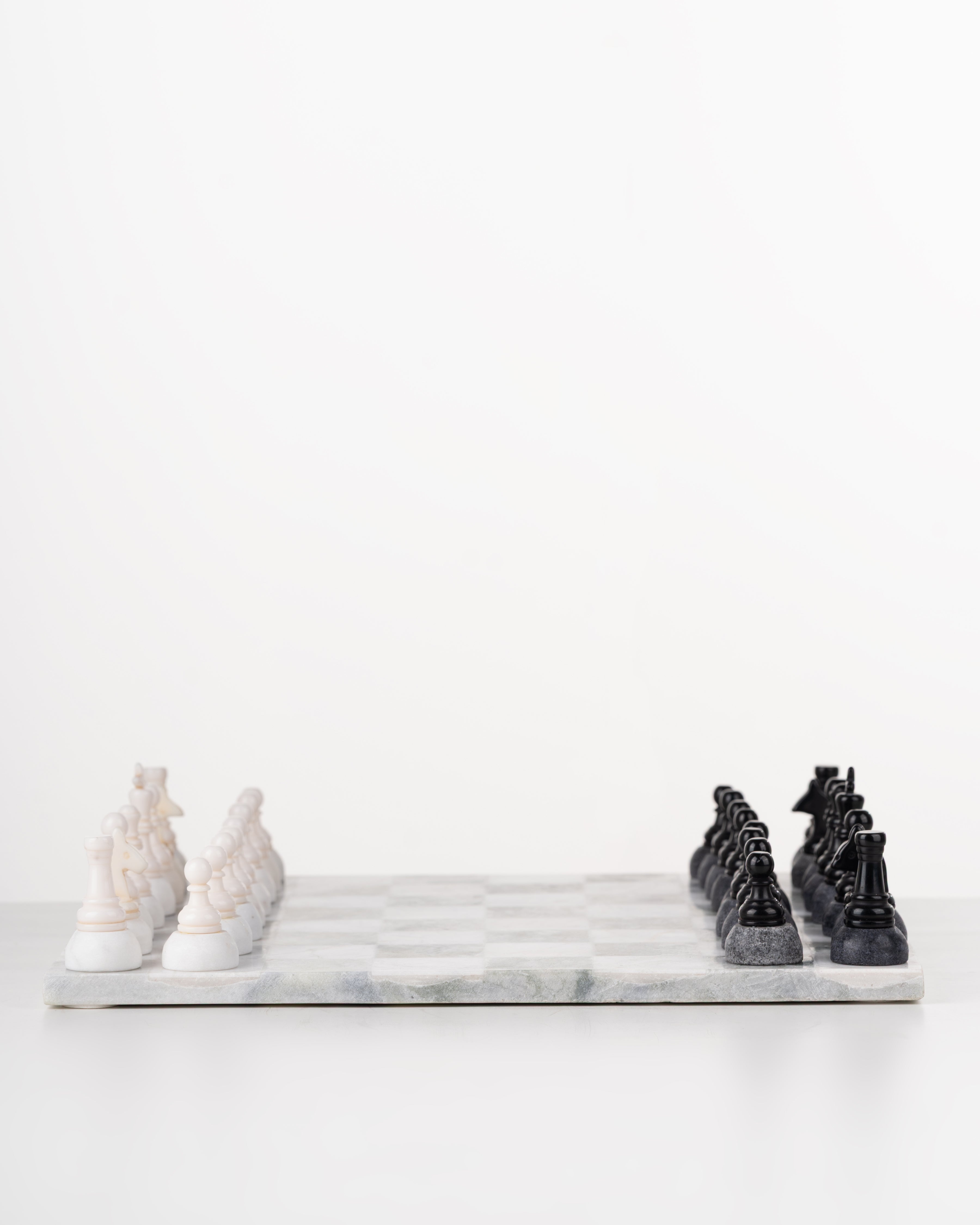 Jade and Marble Chess Set
