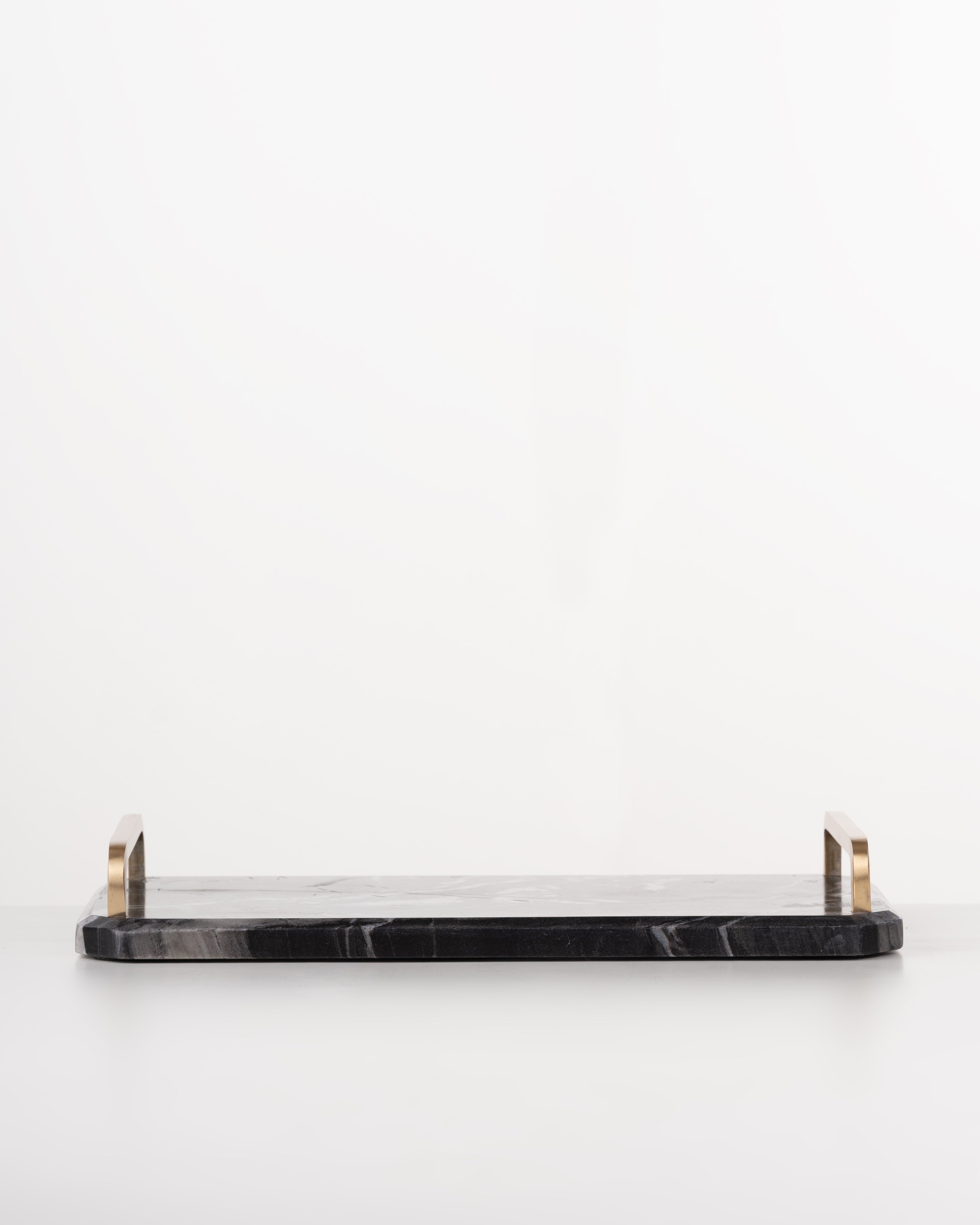 Monochrome Marble Tray