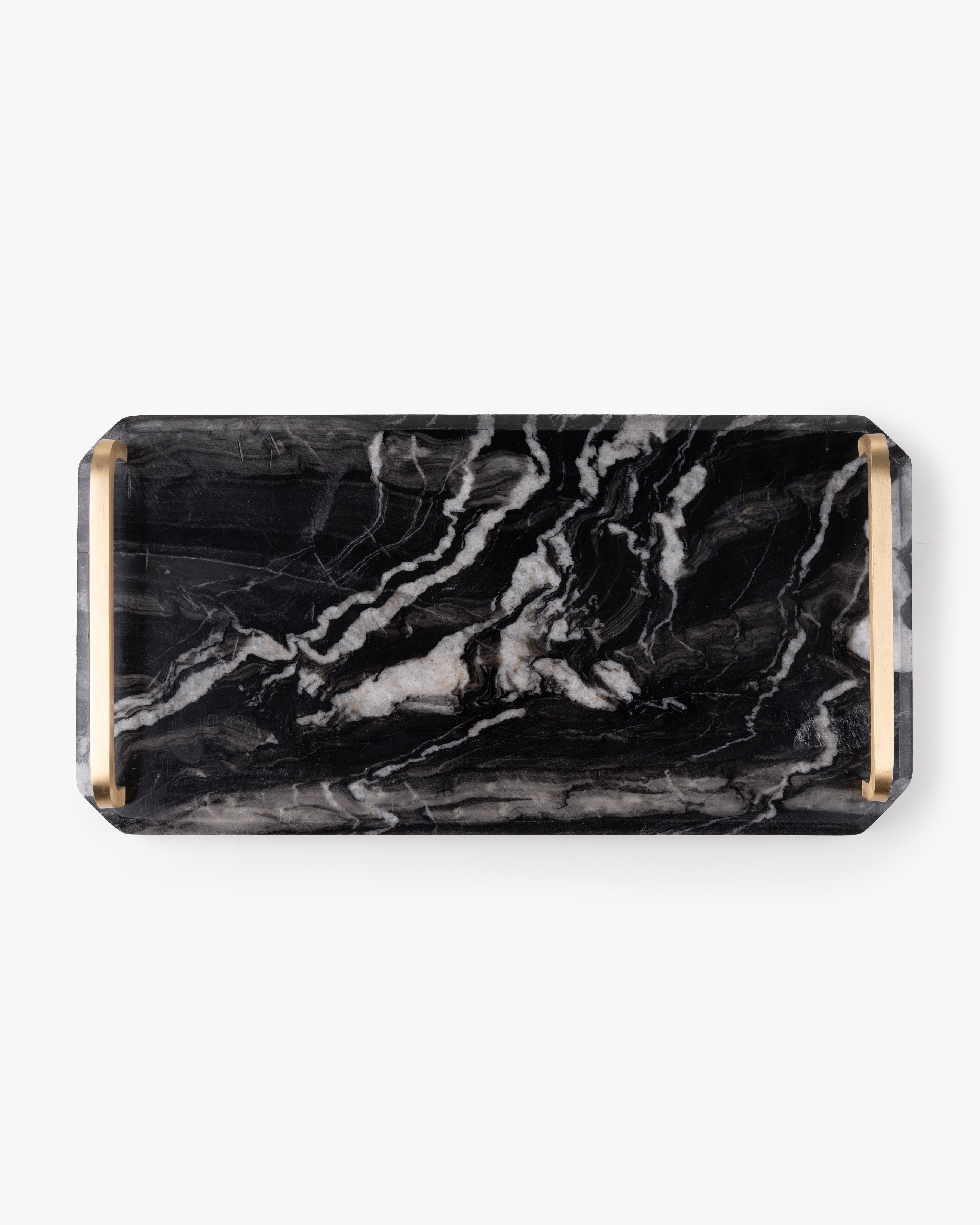 Monochrome Marble Tray