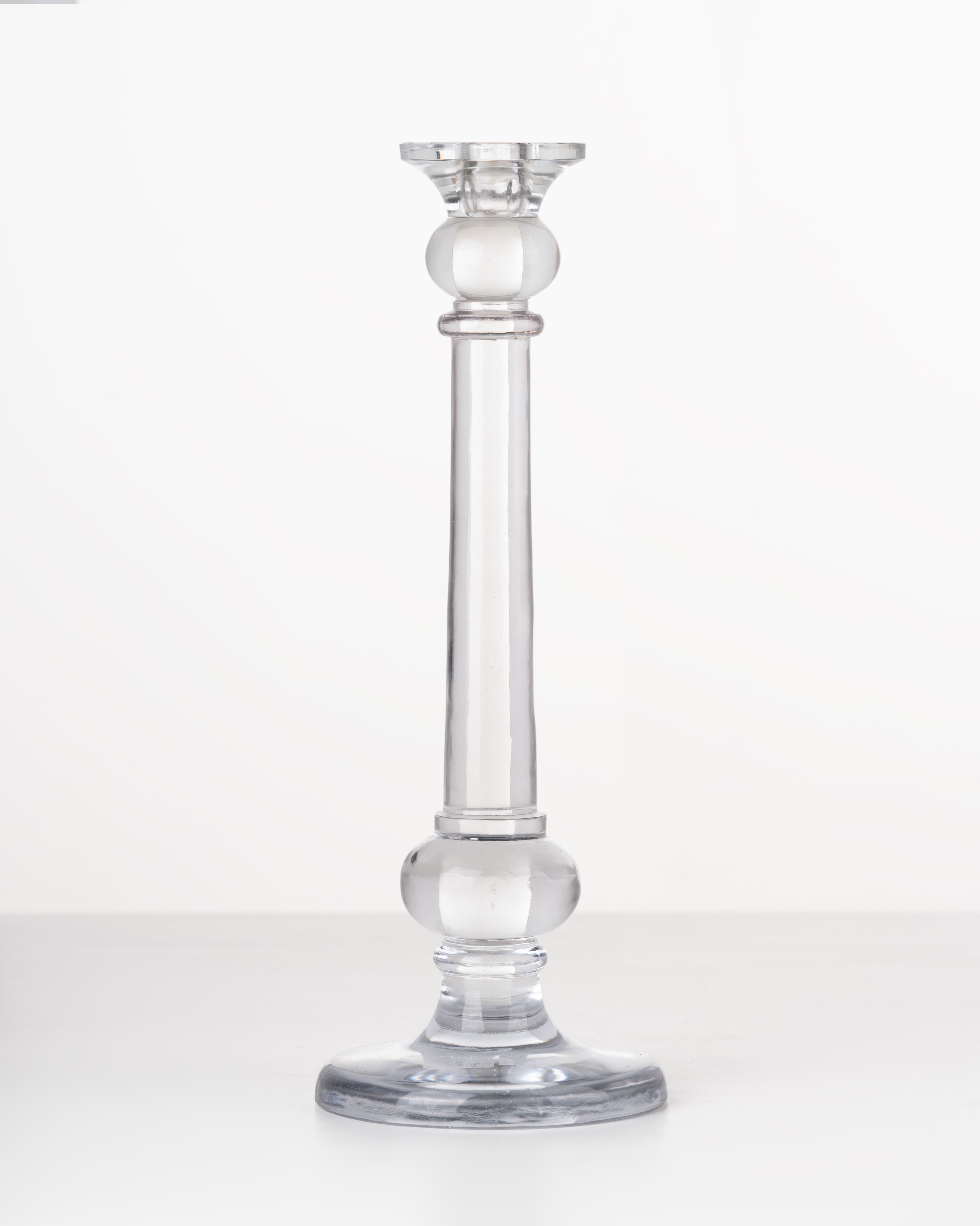 Column Glass Candlestick | Large