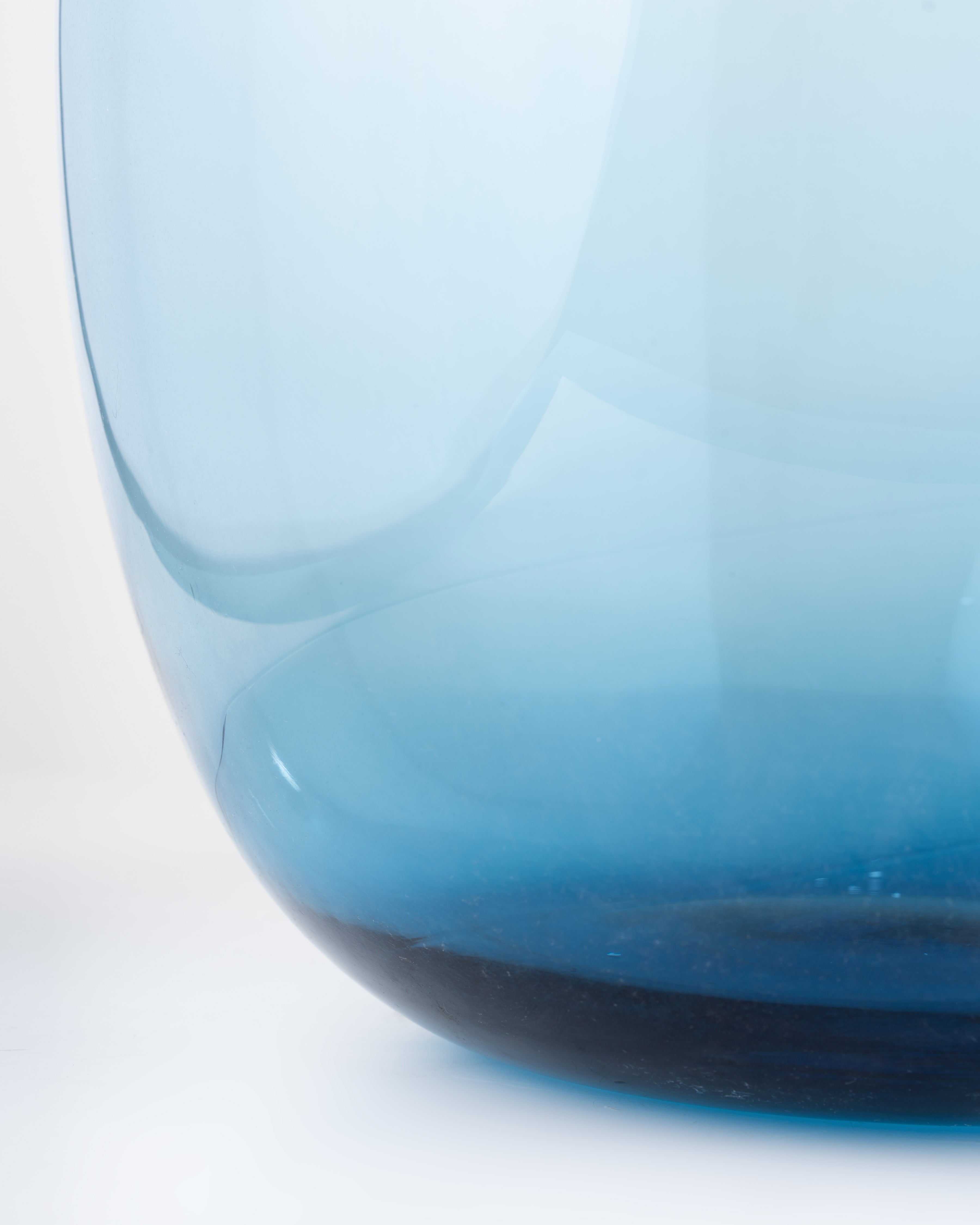 Blue Horizon Glass Vase