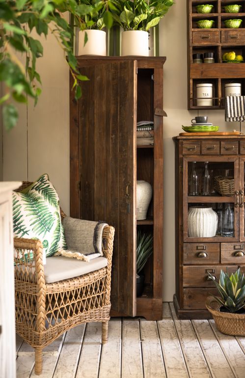 Greenhouse Cedar Pantry Cupboard