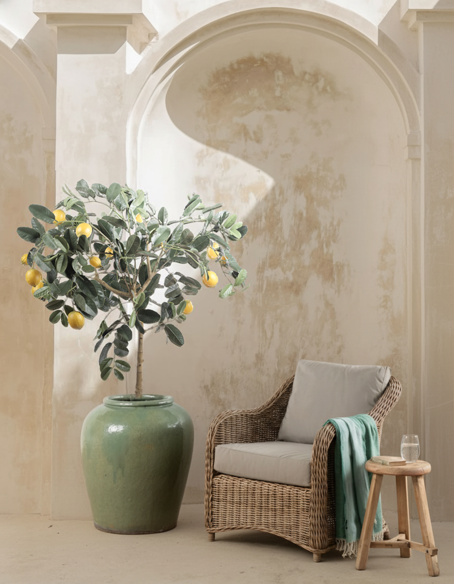 Faux Lemon Tree