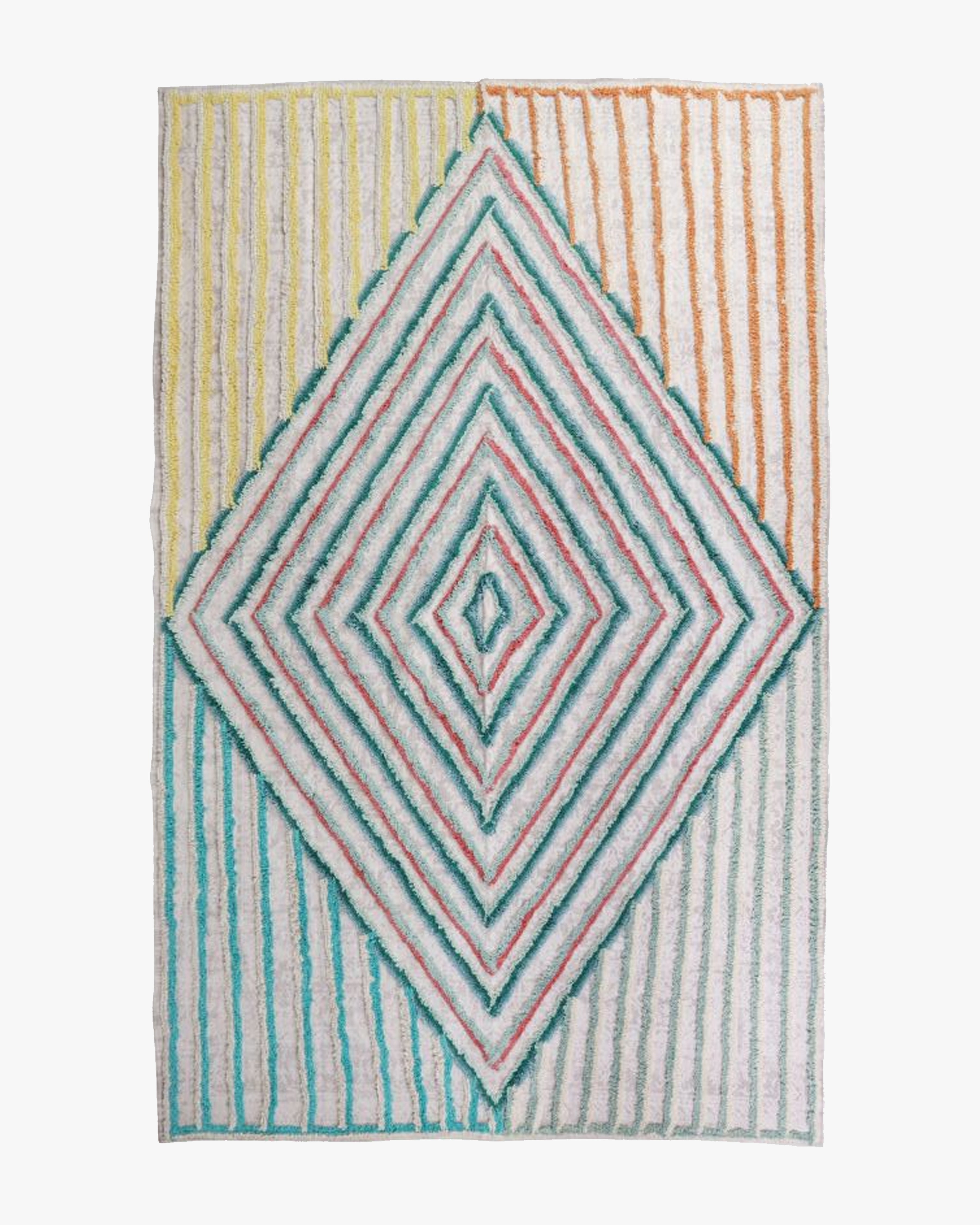 Naksha Rug | Geometric Dhurrie