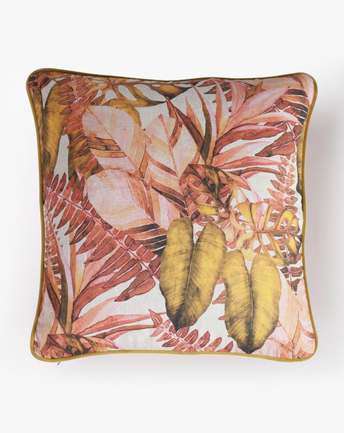 Blush Leaf cushion